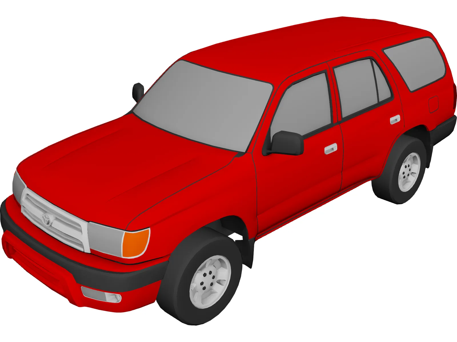 Toyota 4Runner (1999) 3D Model main preview