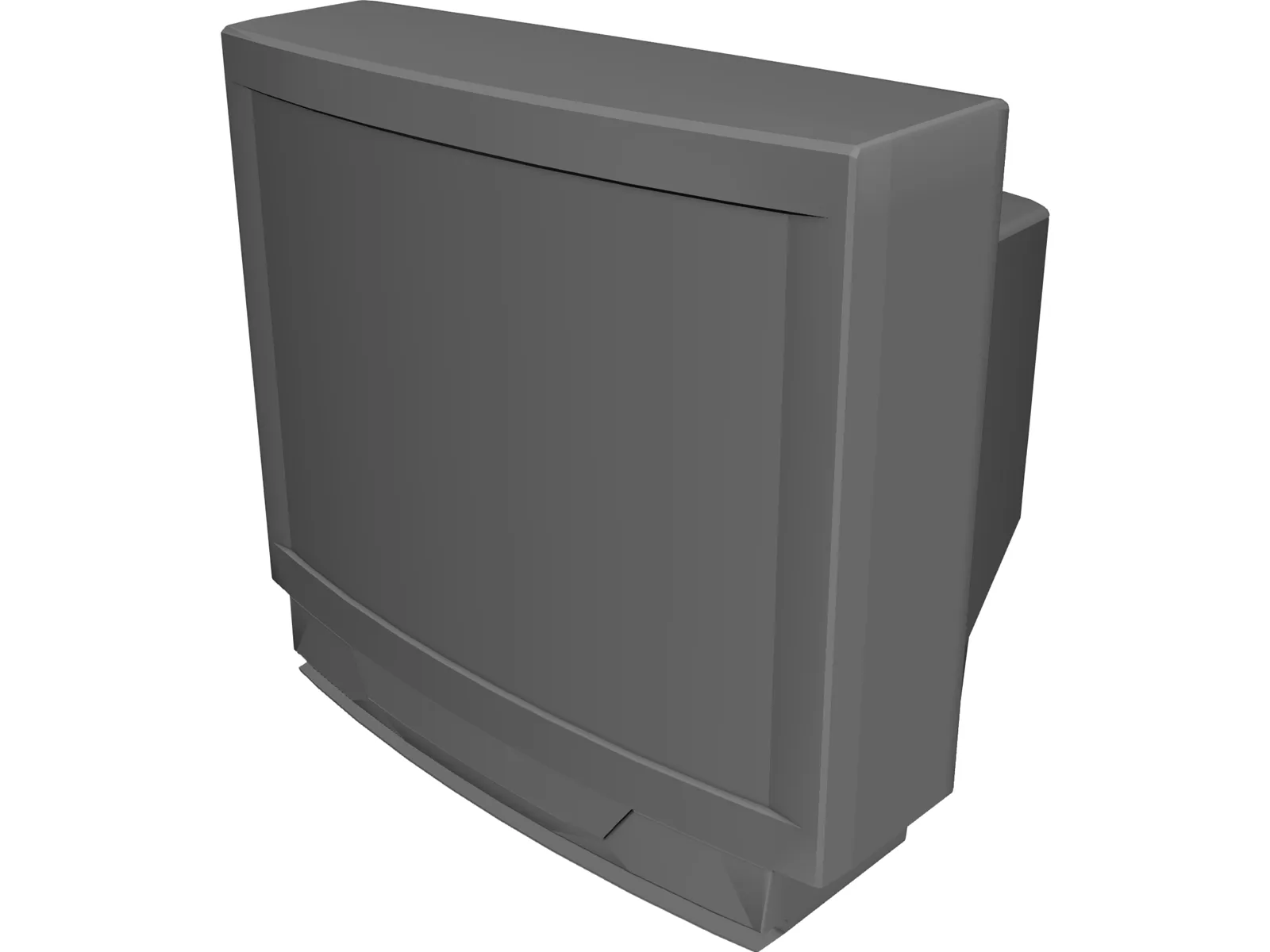 Television 3D Model main preview