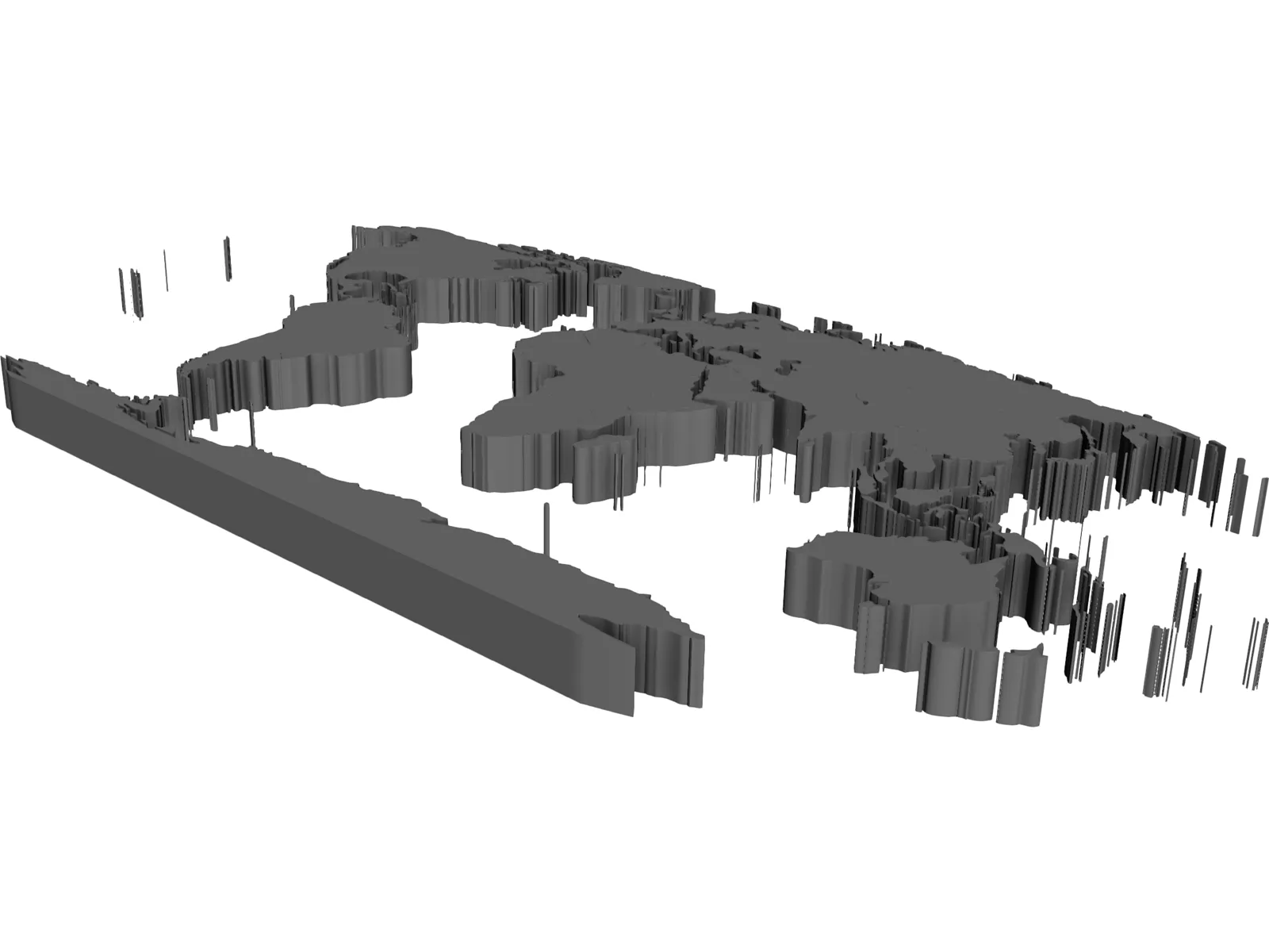 World 3D Model main preview