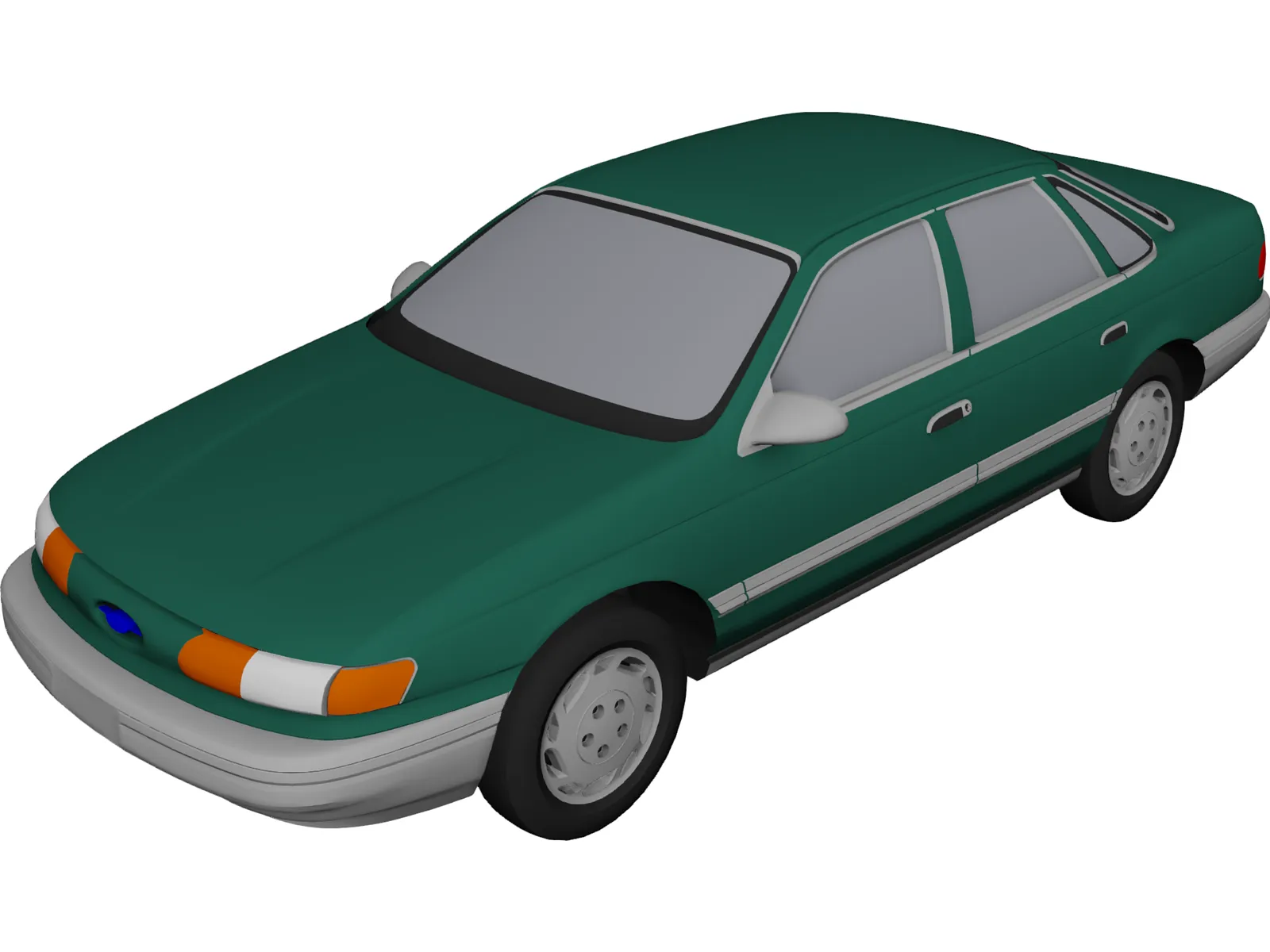 Ford Taurus (1994) 3D Model main preview
