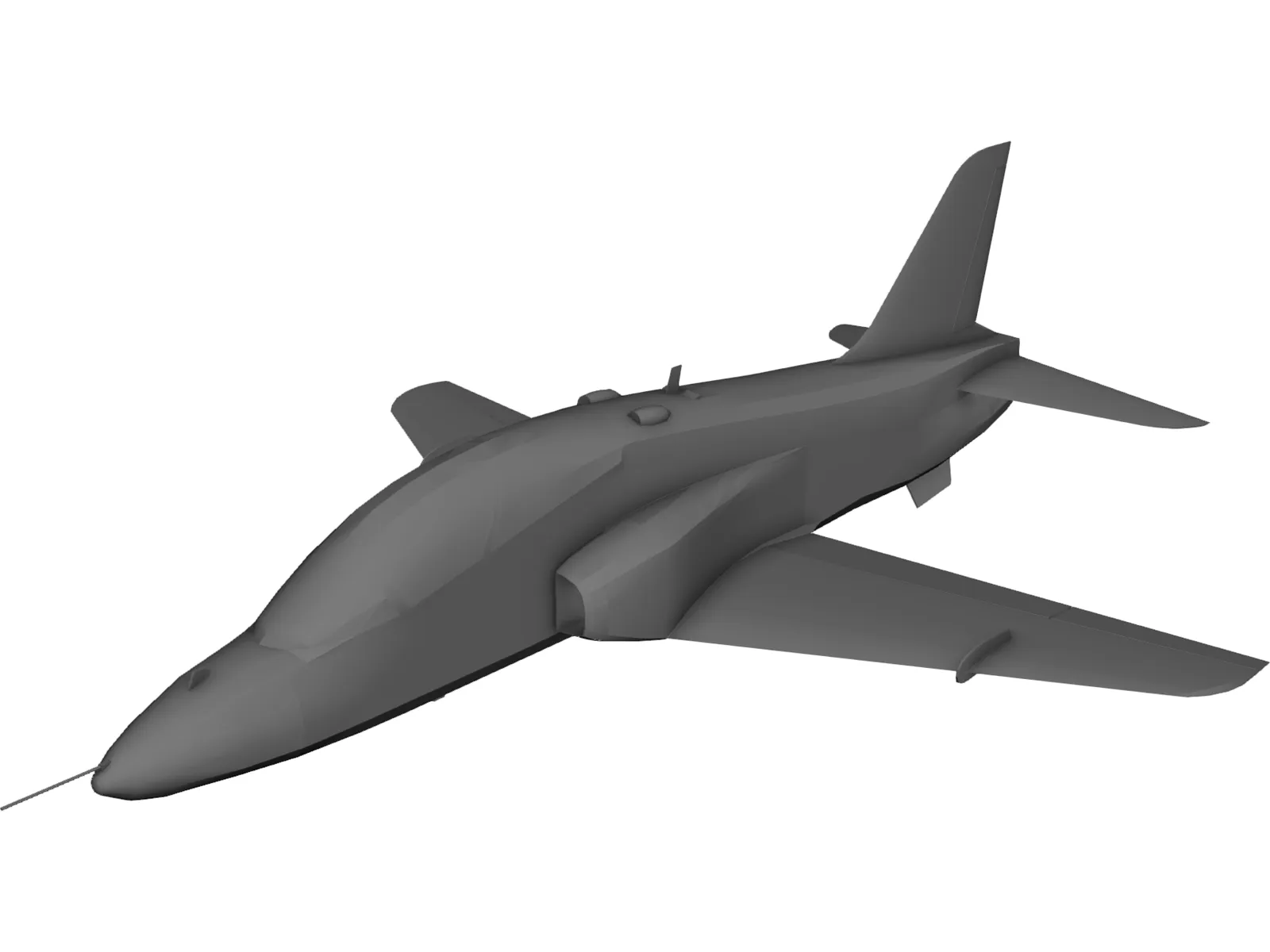 British Aerospace BAe Hawk MK-1A 3D Model main preview