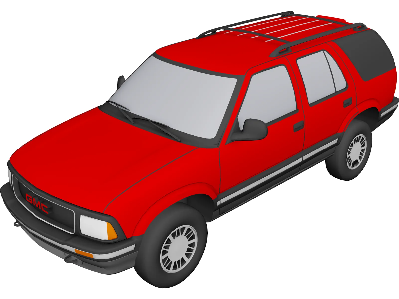 GMC Jimmy (1995) 3D Model main preview