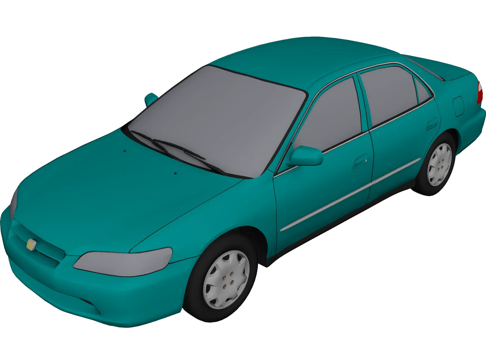 Honda Accord (1998) 3D Model main preview