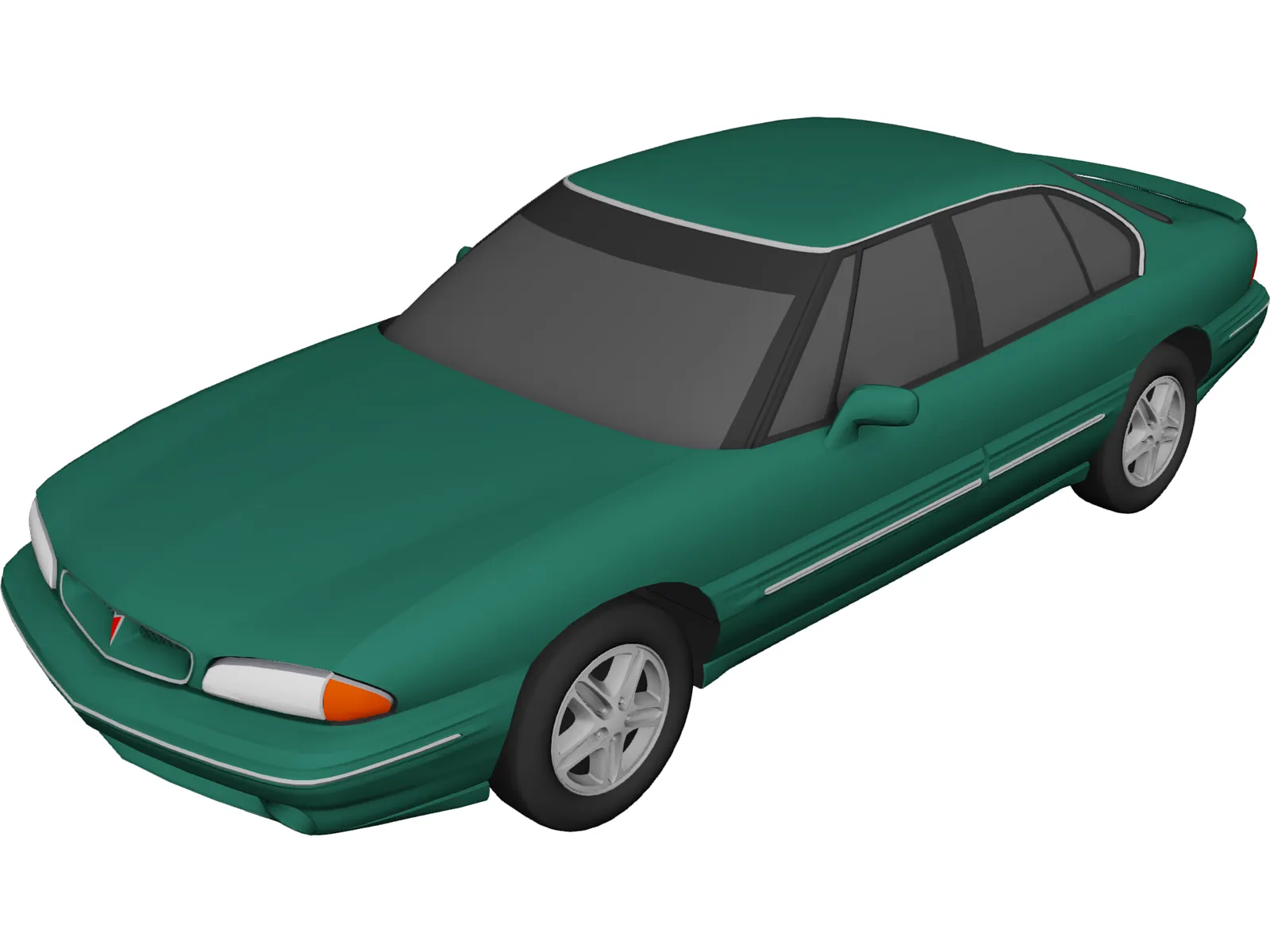 Pontiac Bonneville (1996) 3D Model main preview