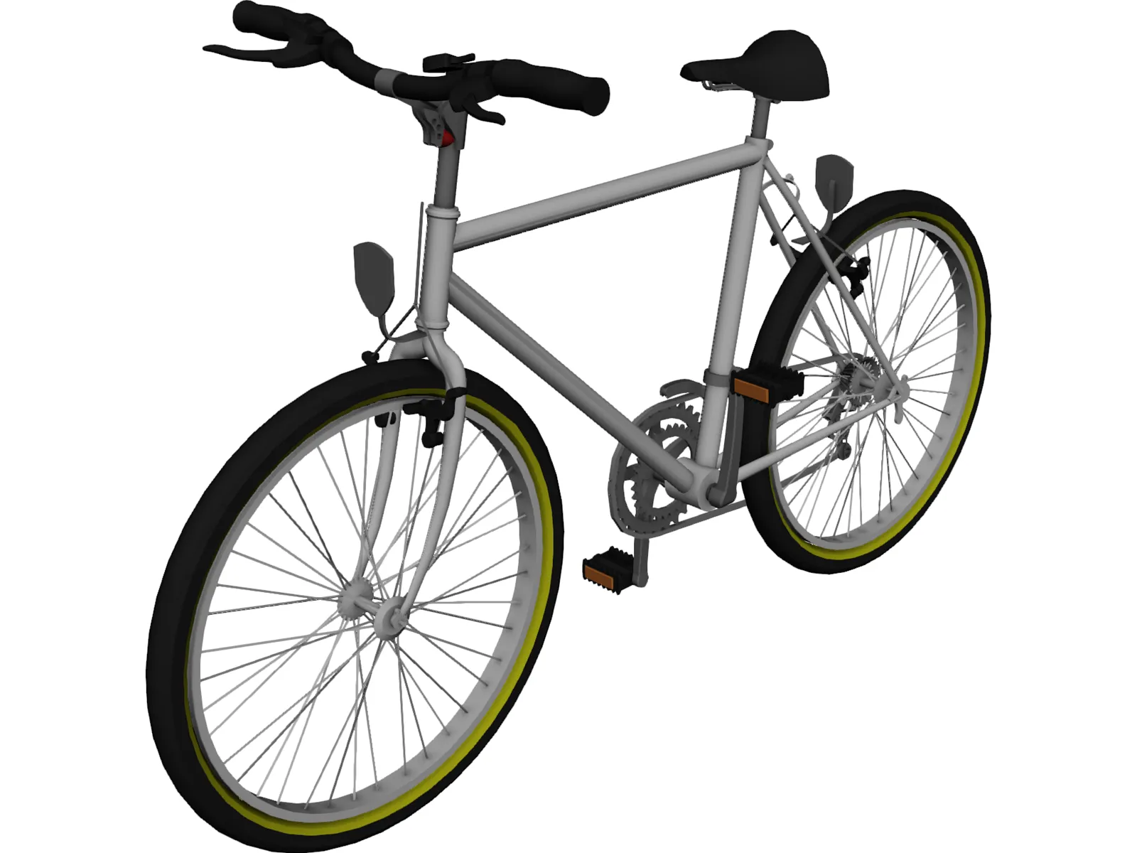 Bicycle 3D Model main preview