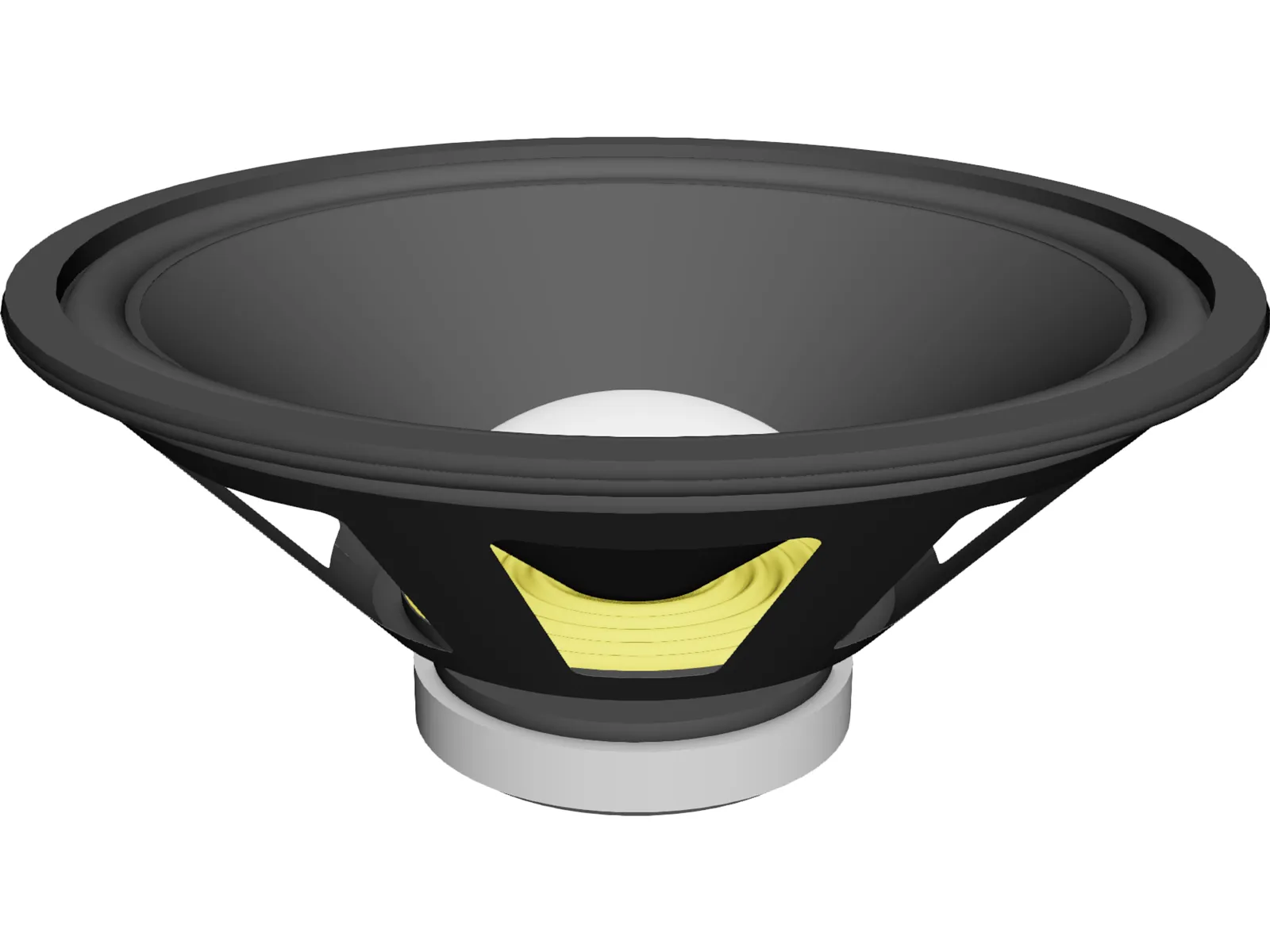 Sub Speaker 3D Model main preview