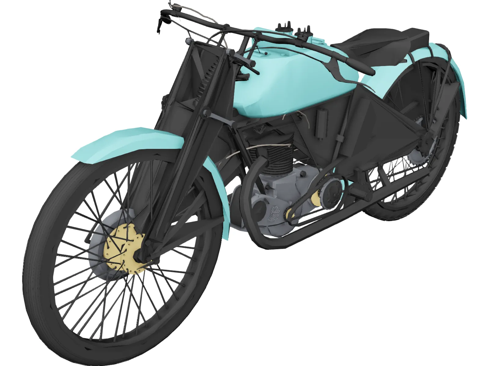 Freccia Celeste 3D Model main preview