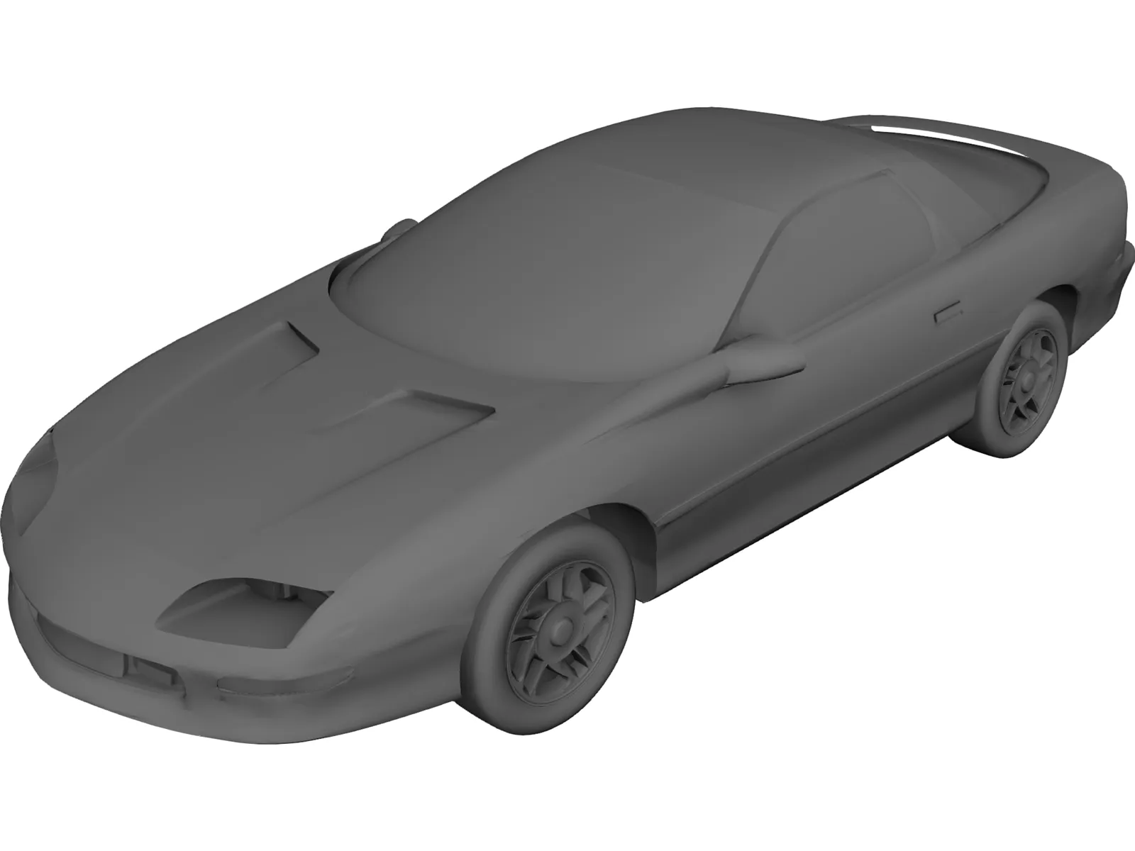 Chevrolet Camaro (1996) 3D Model main preview