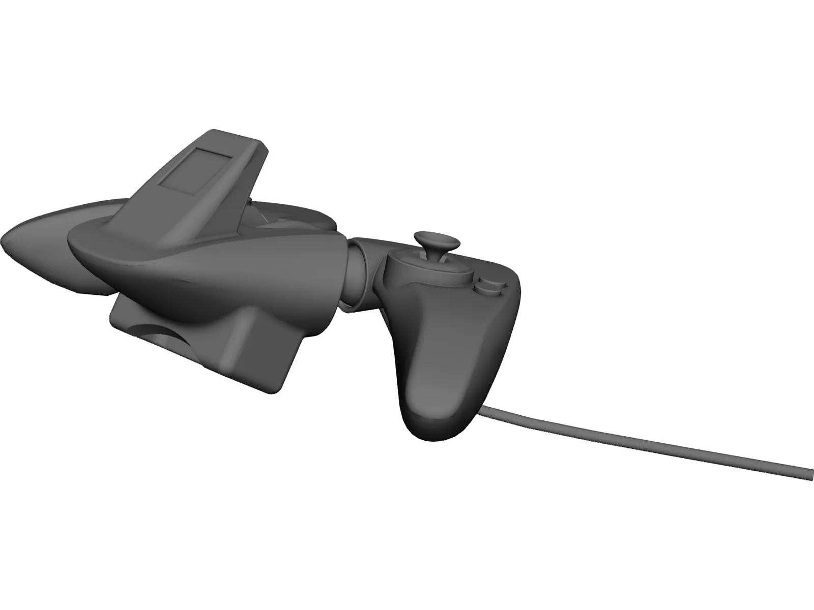 Game Controller 3D Model main preview
