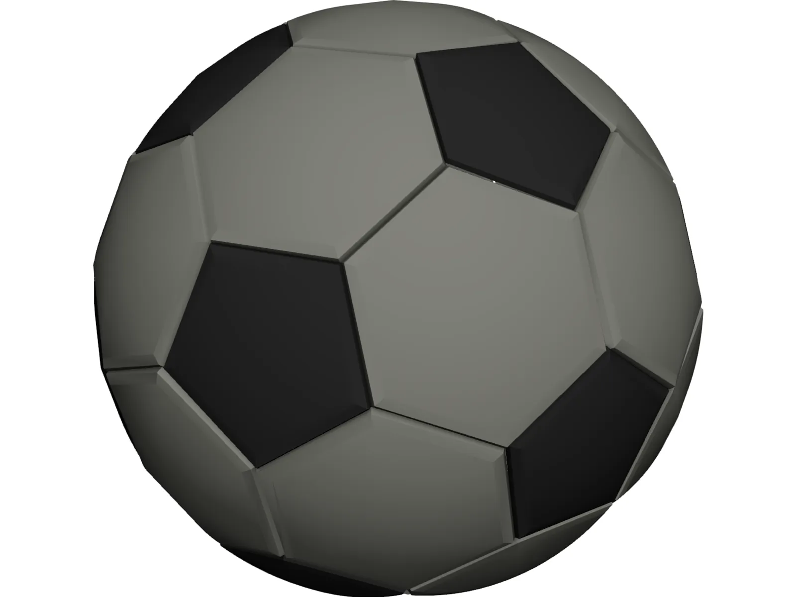 Soccer Ball 3D Model main preview