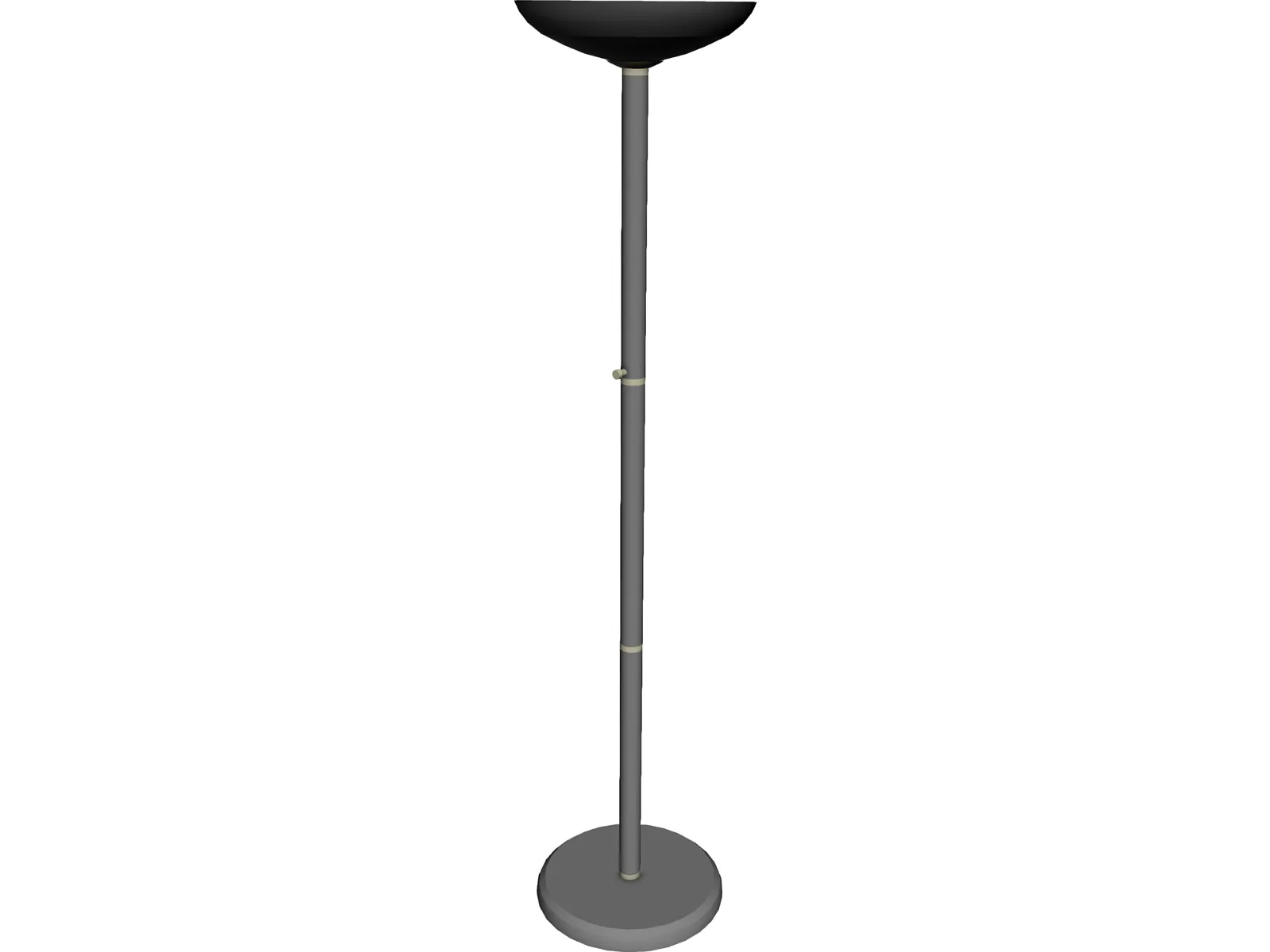 Lamp Floor 3D Model main preview