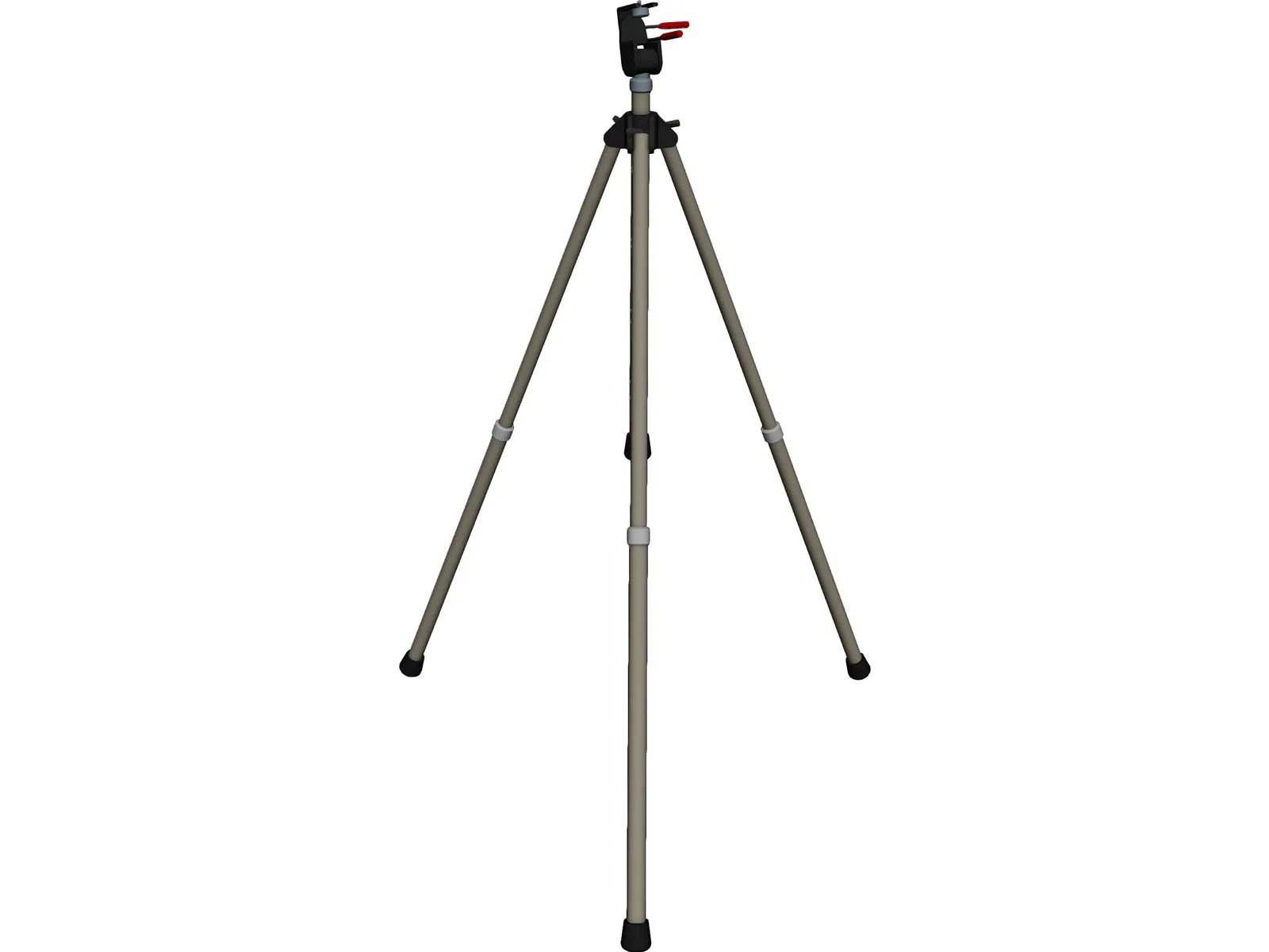 Camera Tripod 3D Model main preview
