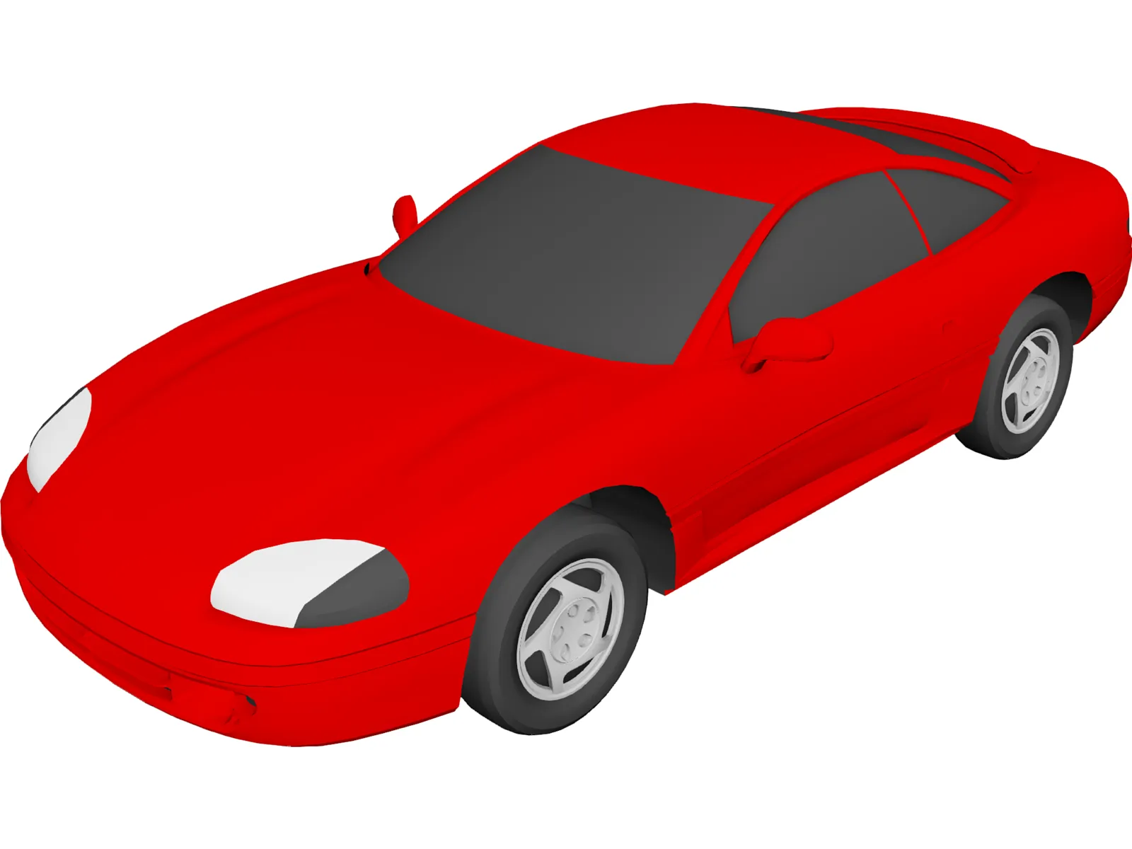 Mitsubishi Eclipse [Eagle Talon, Dodge Stealth] (1994) 3D Model main preview