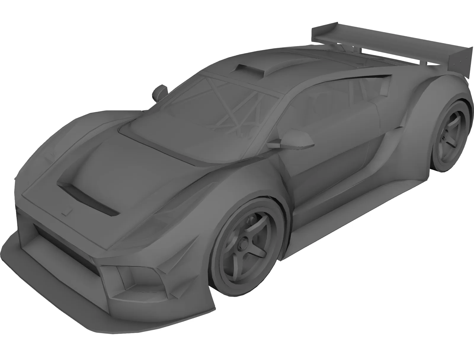 Saleen S5S Raptor LM Concept (2010) 3D Model main preview