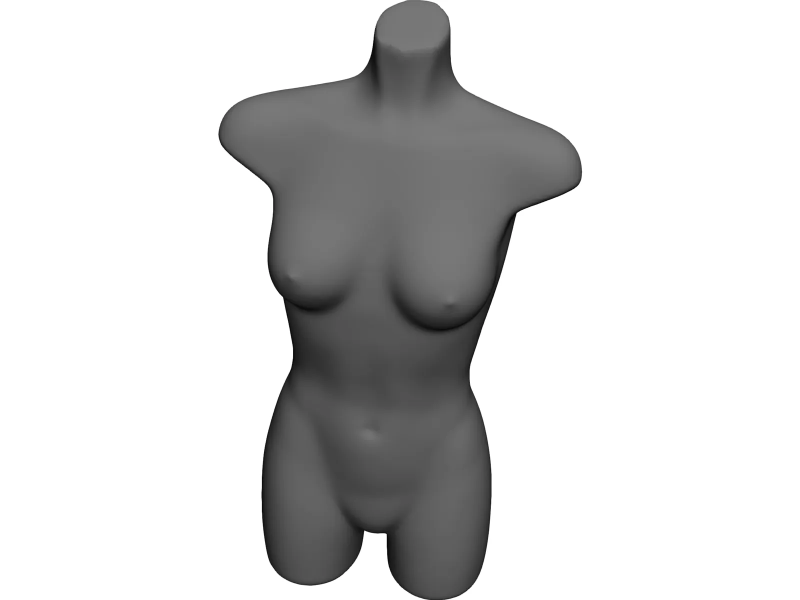 Mannequin Female 3D Model main preview
