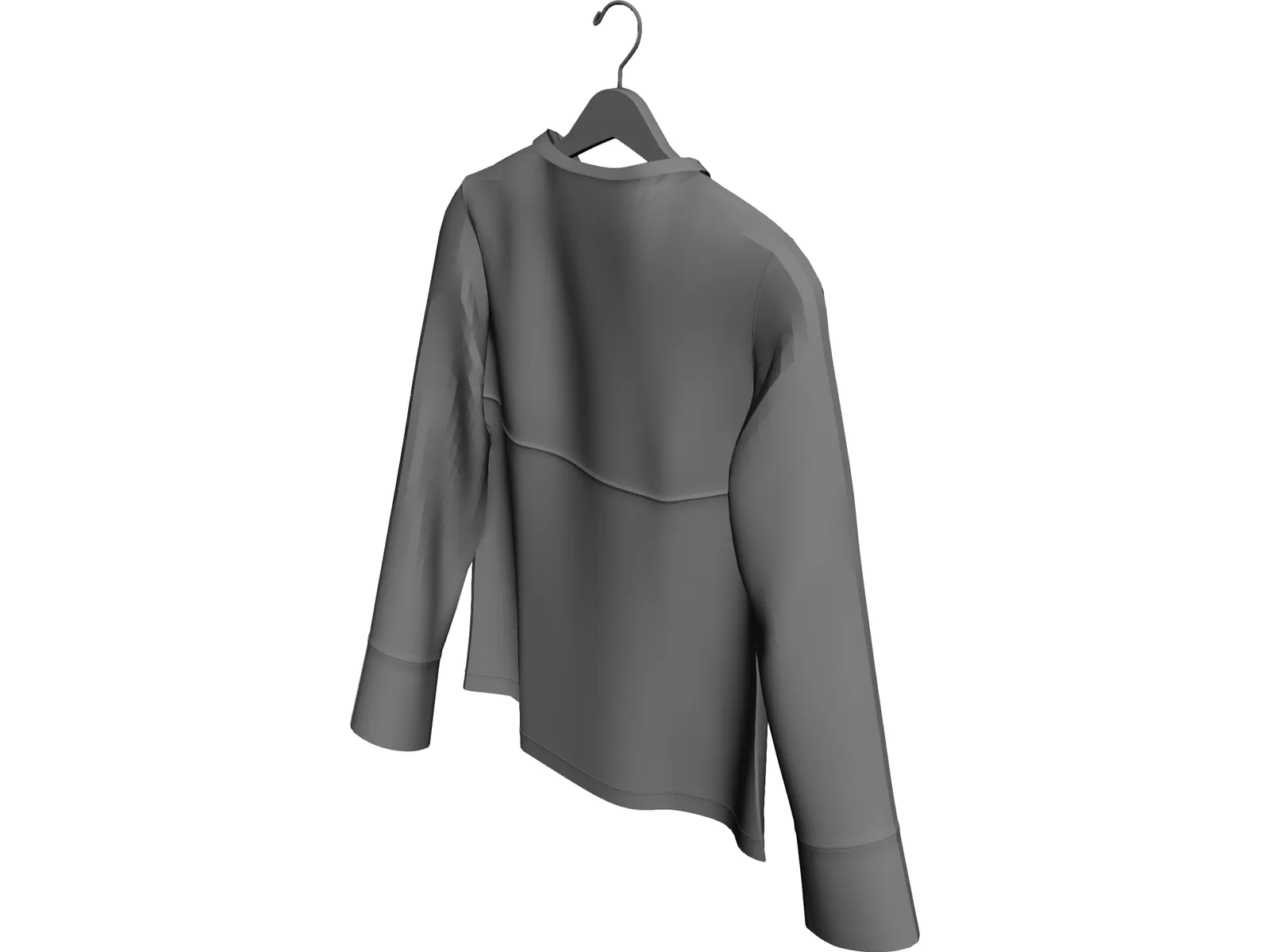 Coat 3D Model main preview