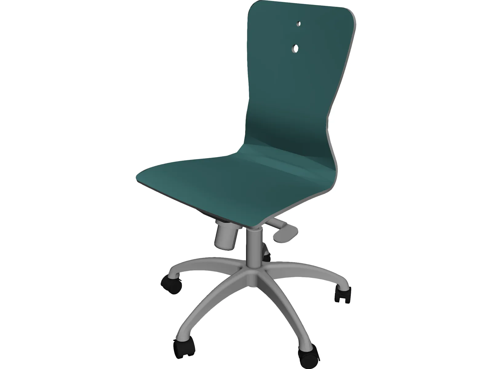 Office Chair 3D Model main preview