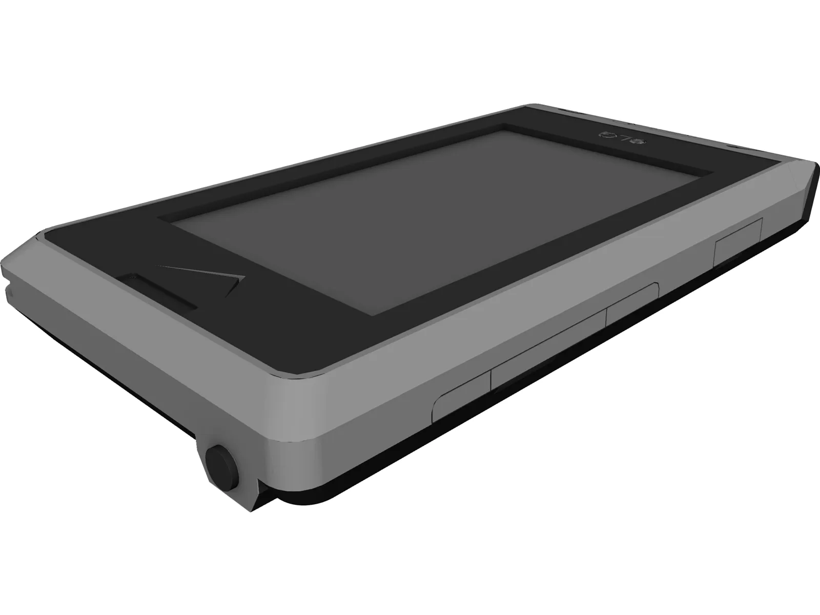 LG Cellular Phone 3D Model main preview