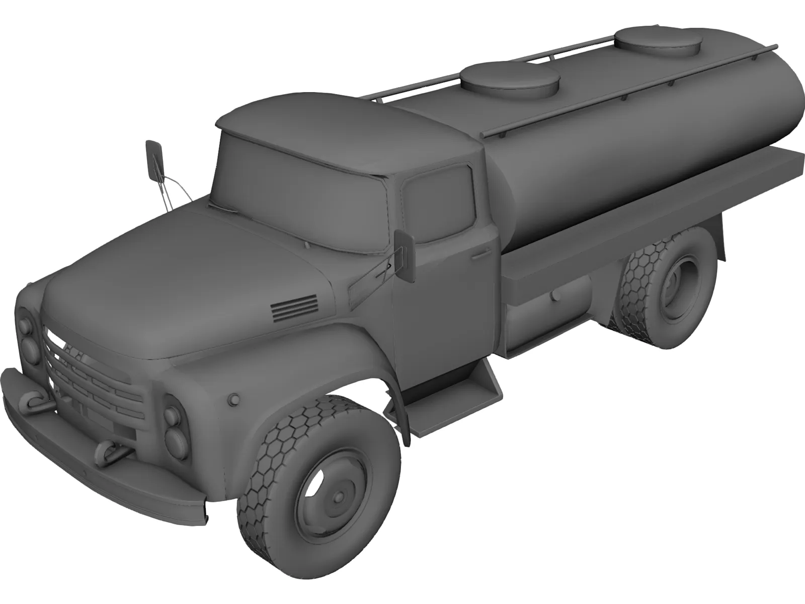 ZIS-3 3D Model main preview