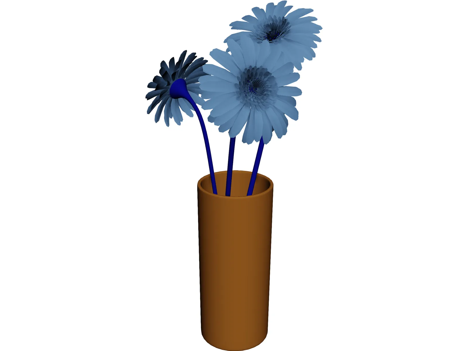 Flower 3D Model main preview
