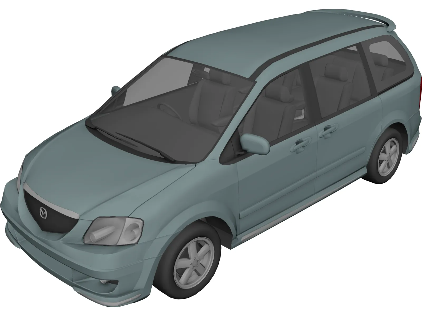 Mazda MPV (2000) 3D Model main preview