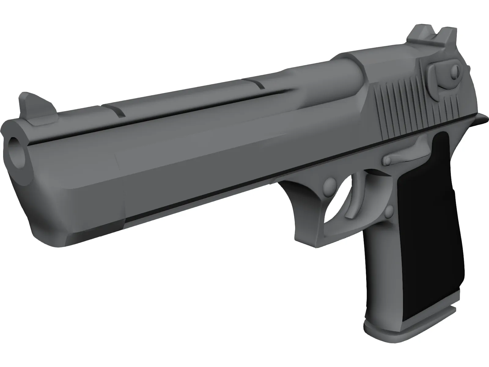 Desert Eagle 3D Model main preview