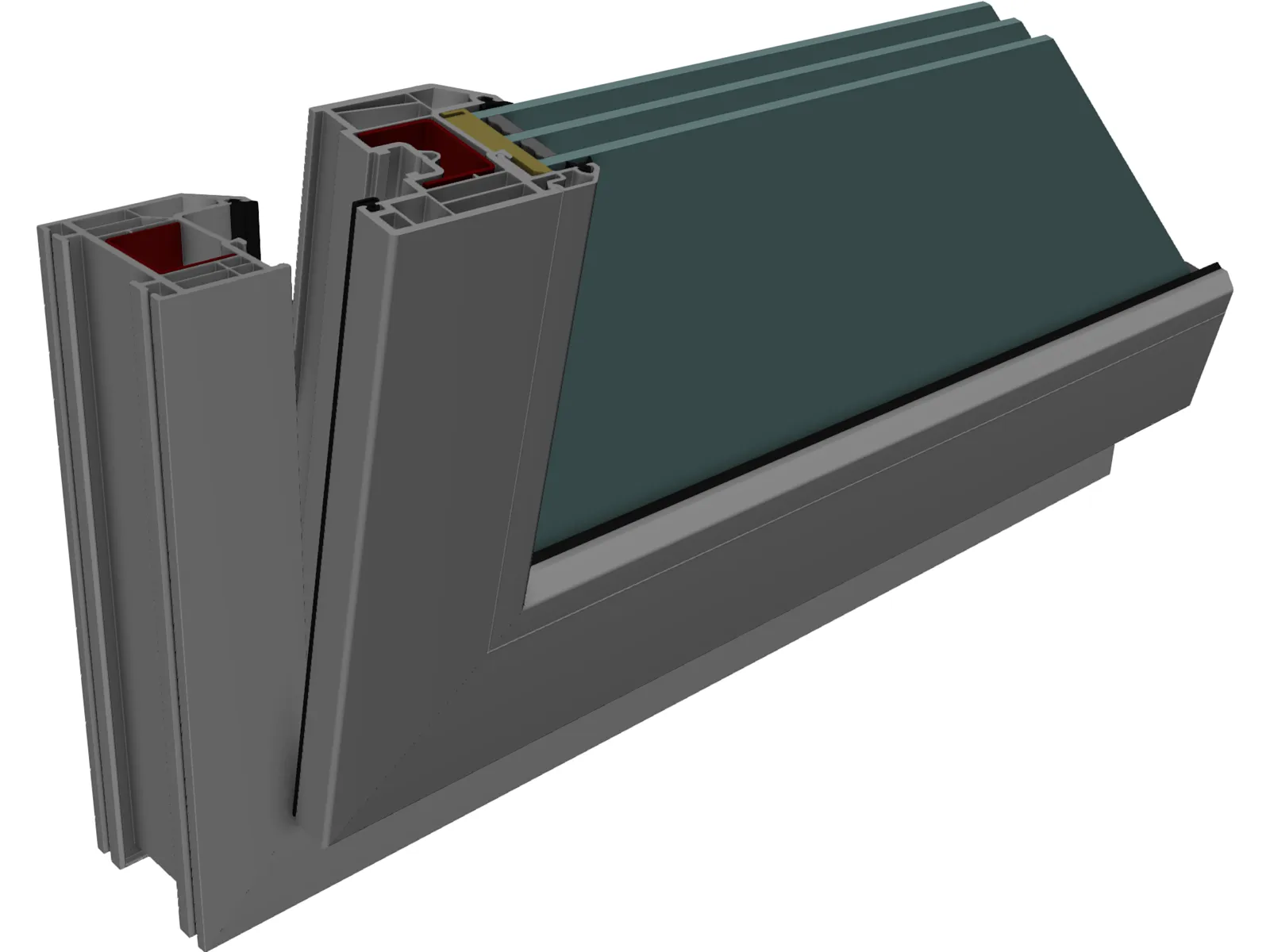 Window Frame 3D Model main preview