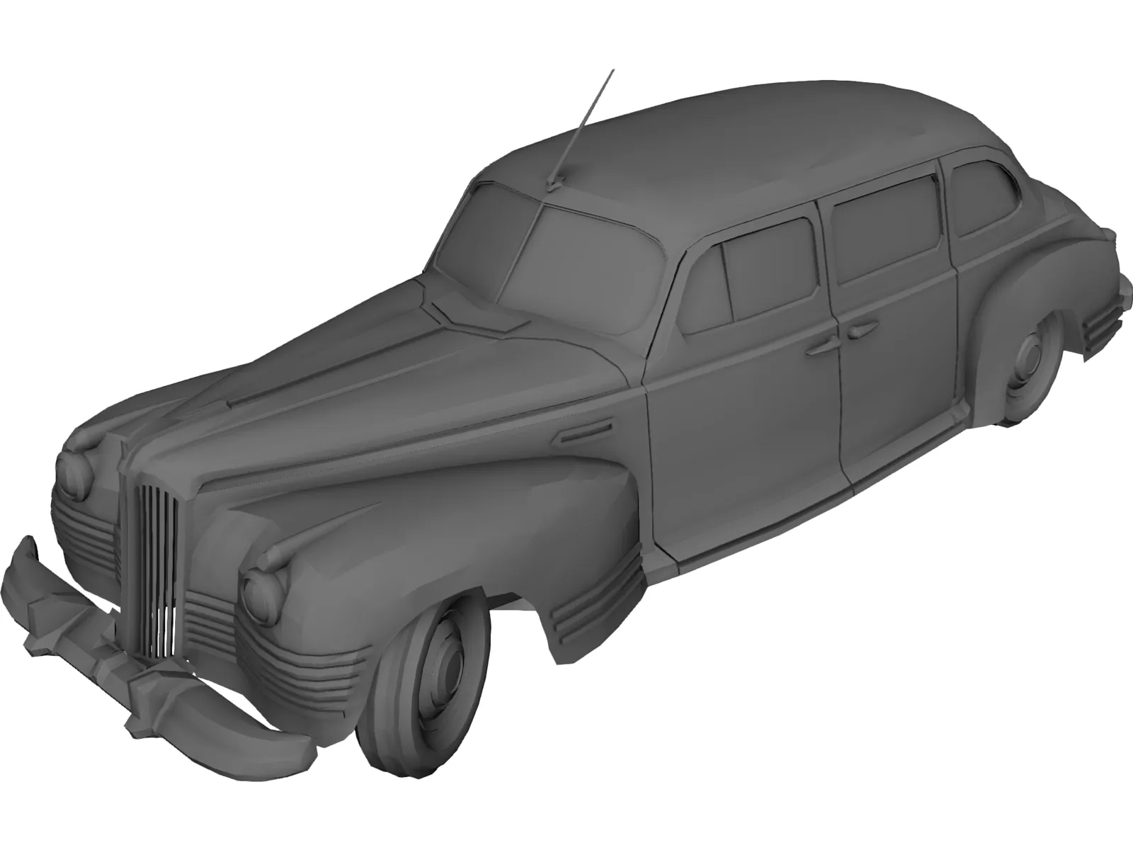 ZIL ZIS 110 (1945) 3D Model main preview