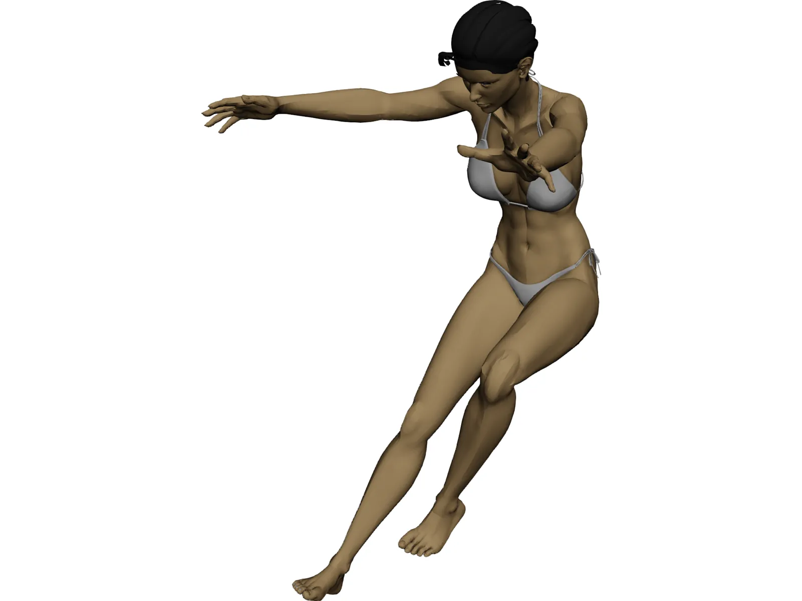 Woman 3D Model main preview