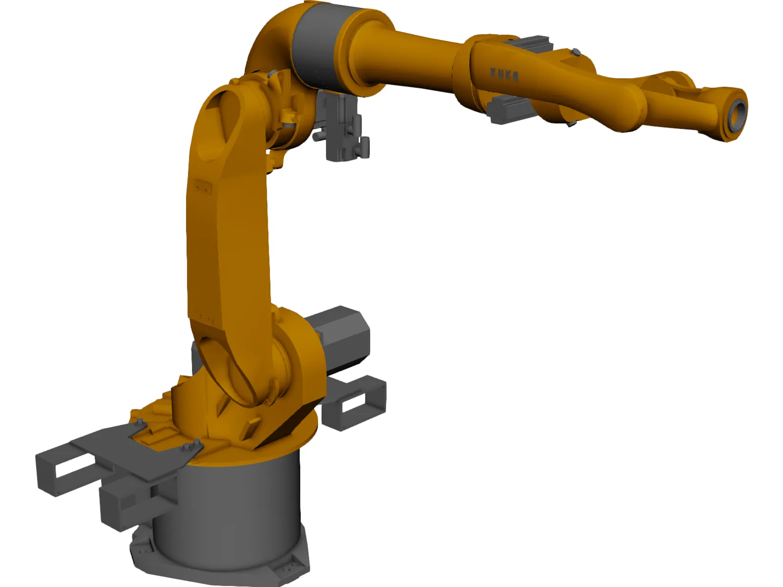 Kuka Robot 3D Model main preview