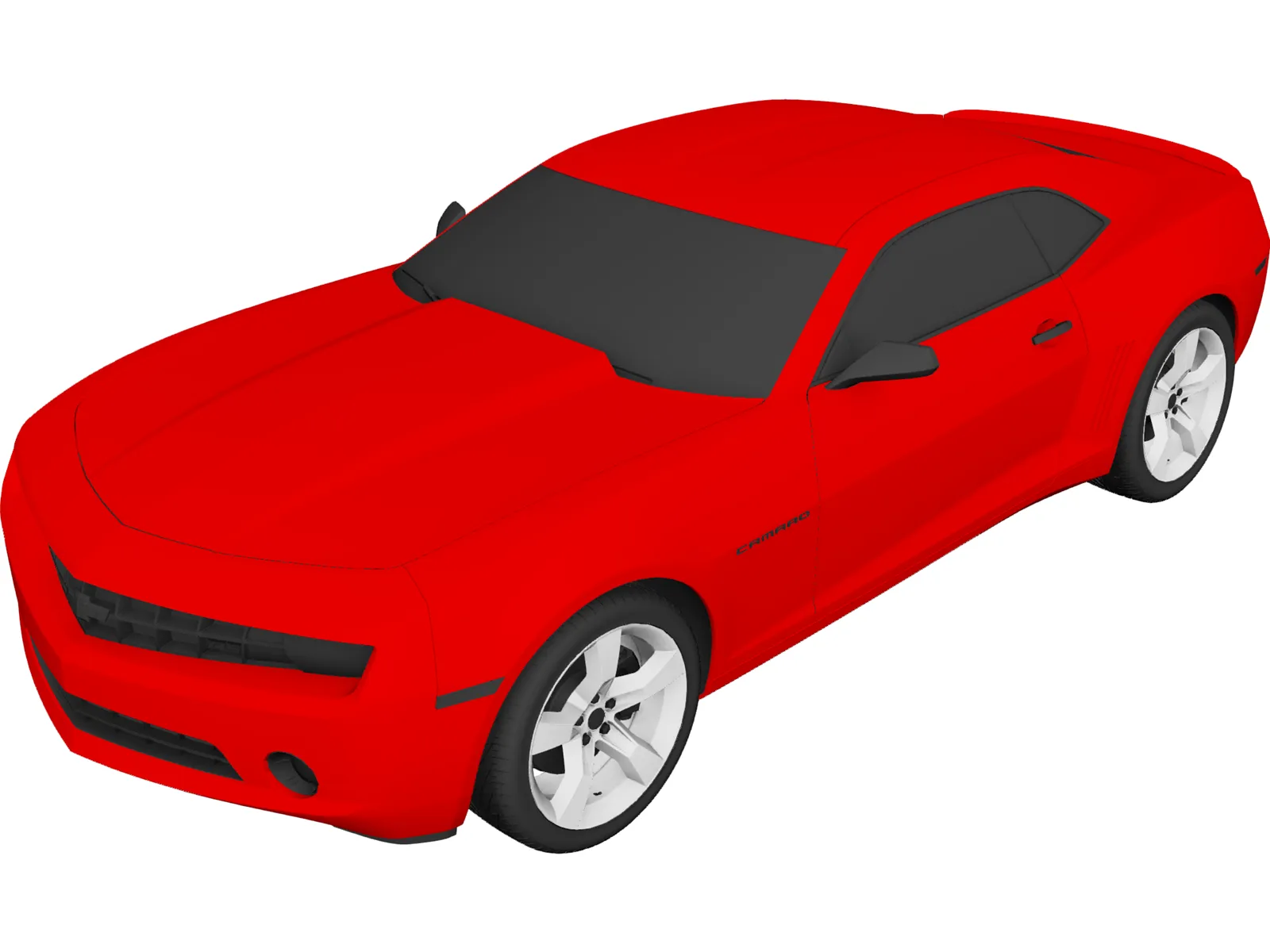 Chevrolet Camaro RS (2009) 3D Model main preview
