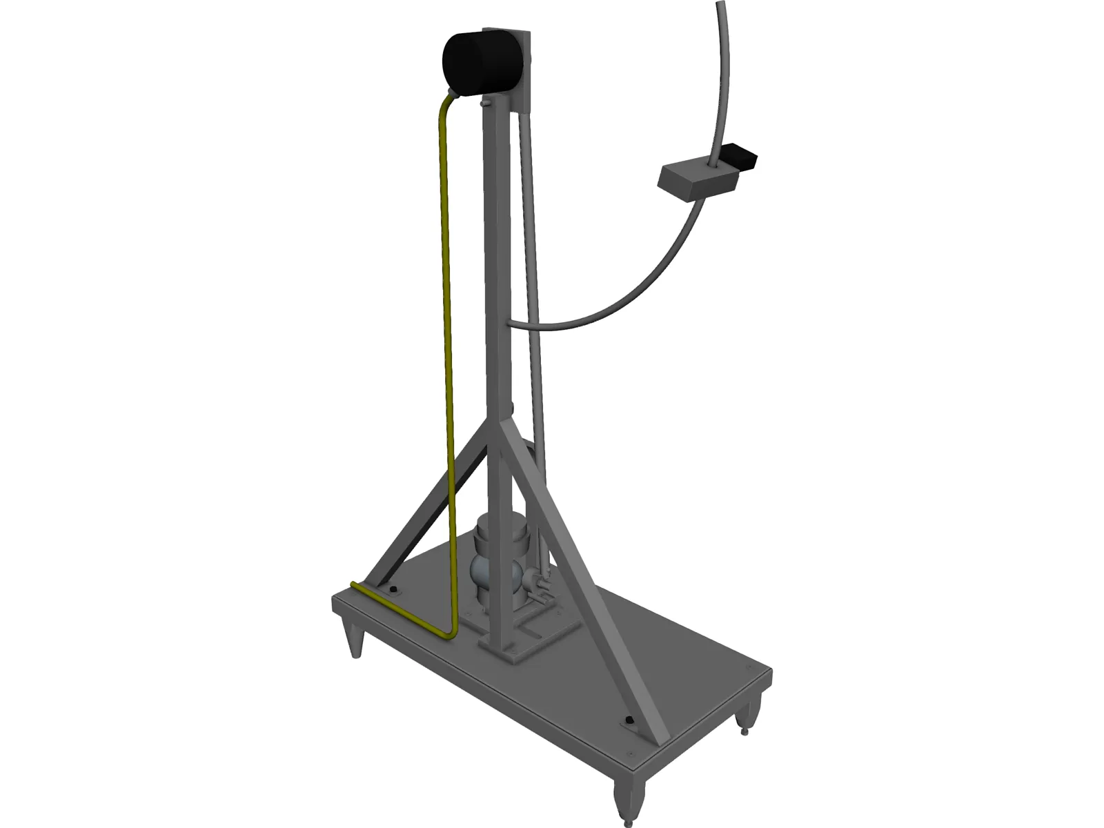Pendulum 3D Model main preview
