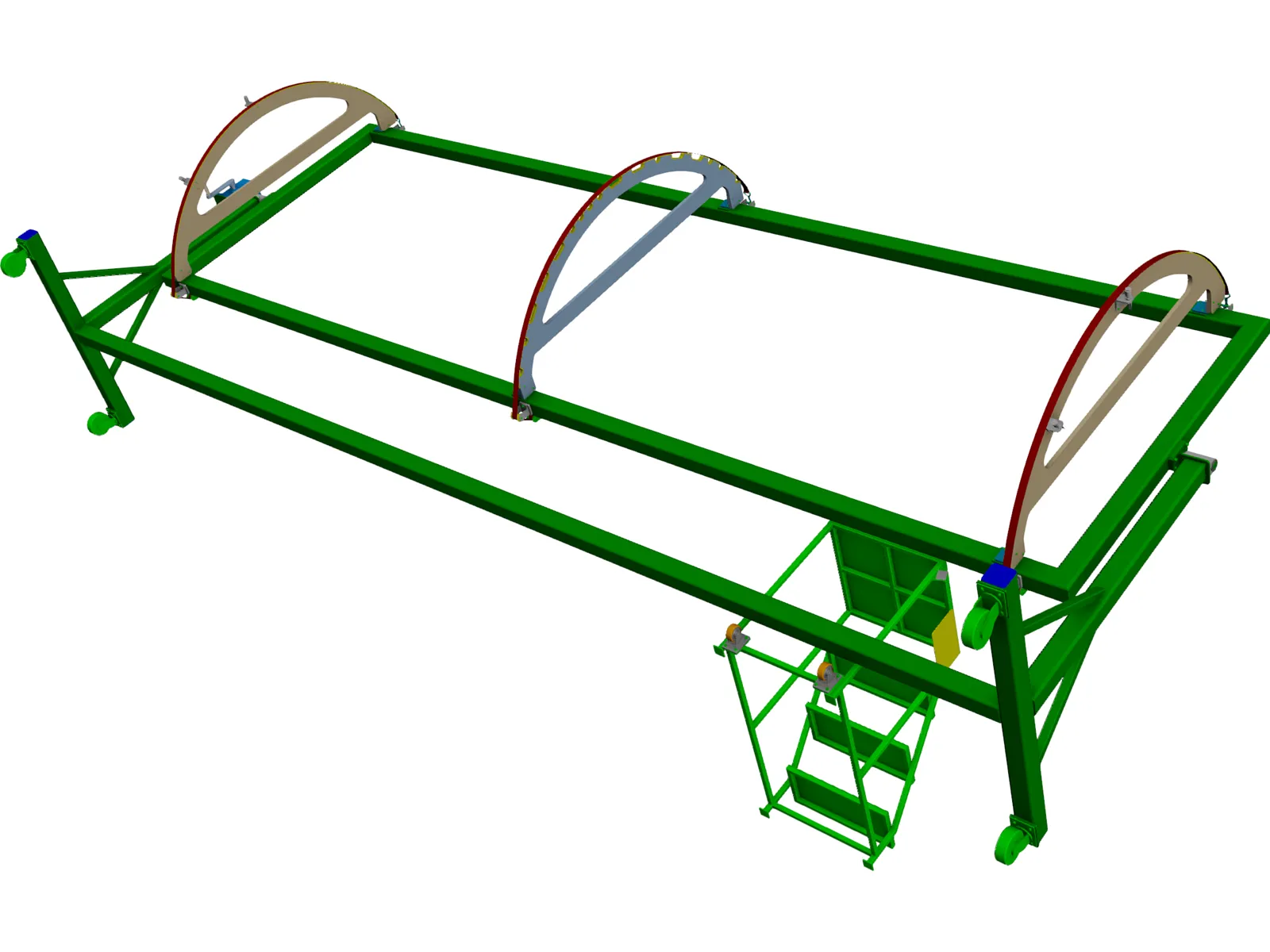 Complementation Car 3D Model main preview