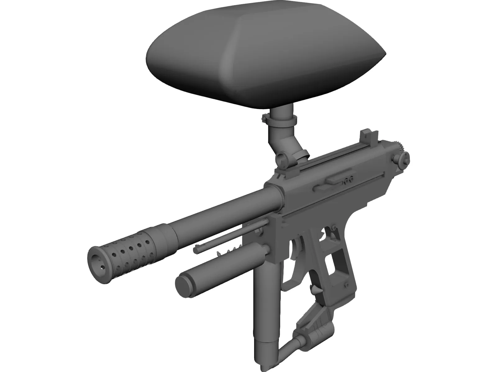 Marker 3D Model main preview