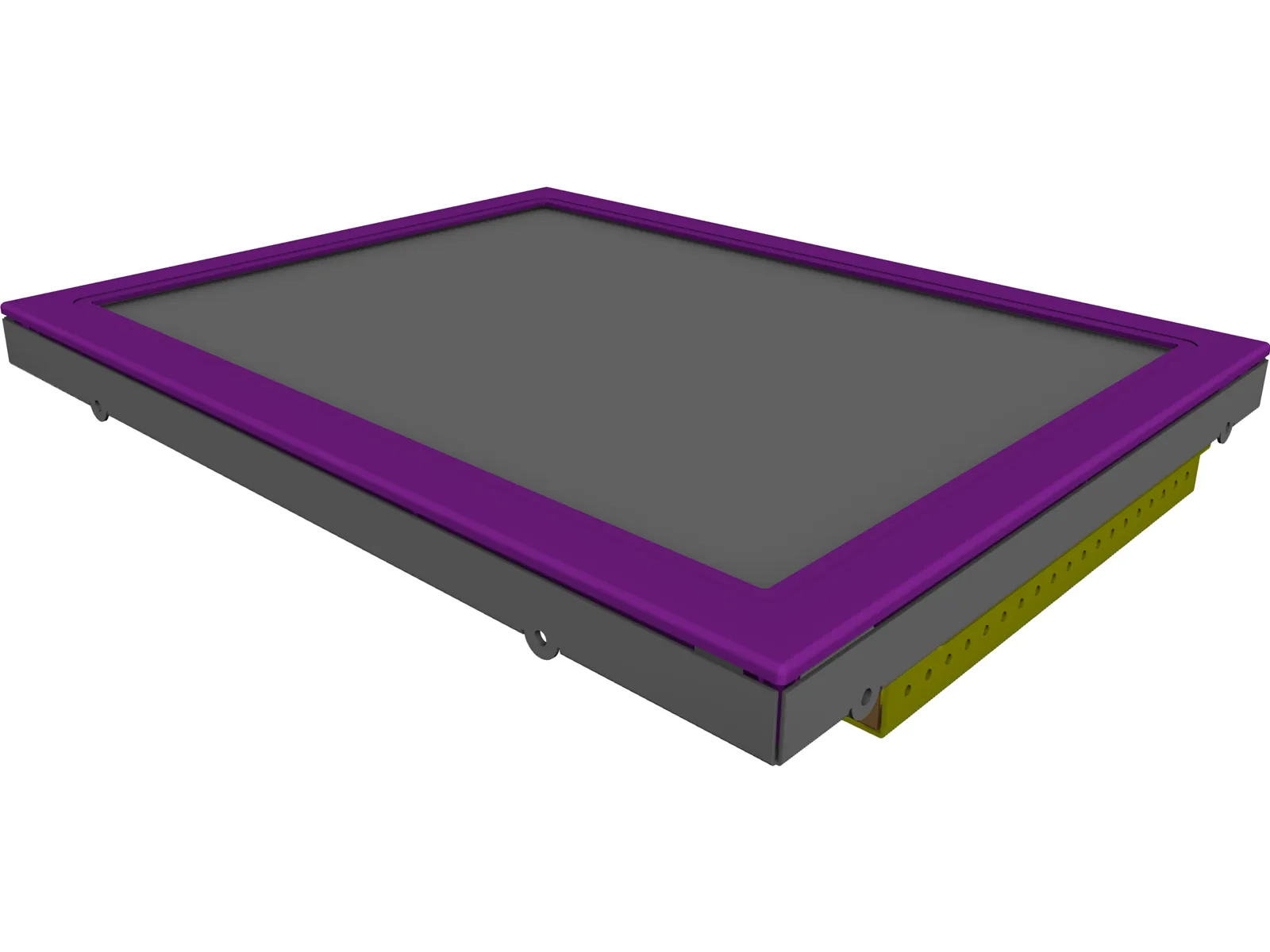Monitor 3D Model main preview