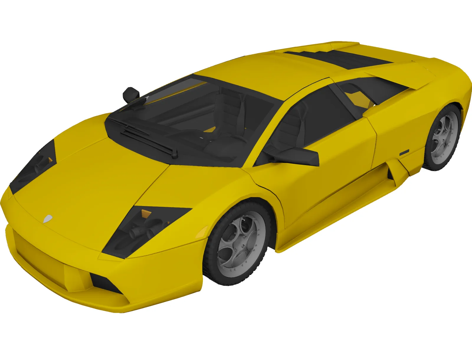 Lamborghini Murcielago 3D Model main preview