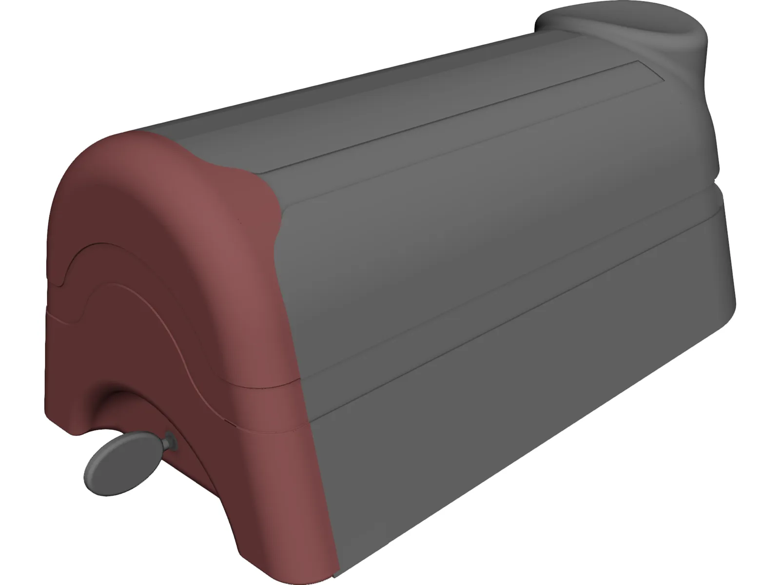 Soap Dispenser 3D Model main preview