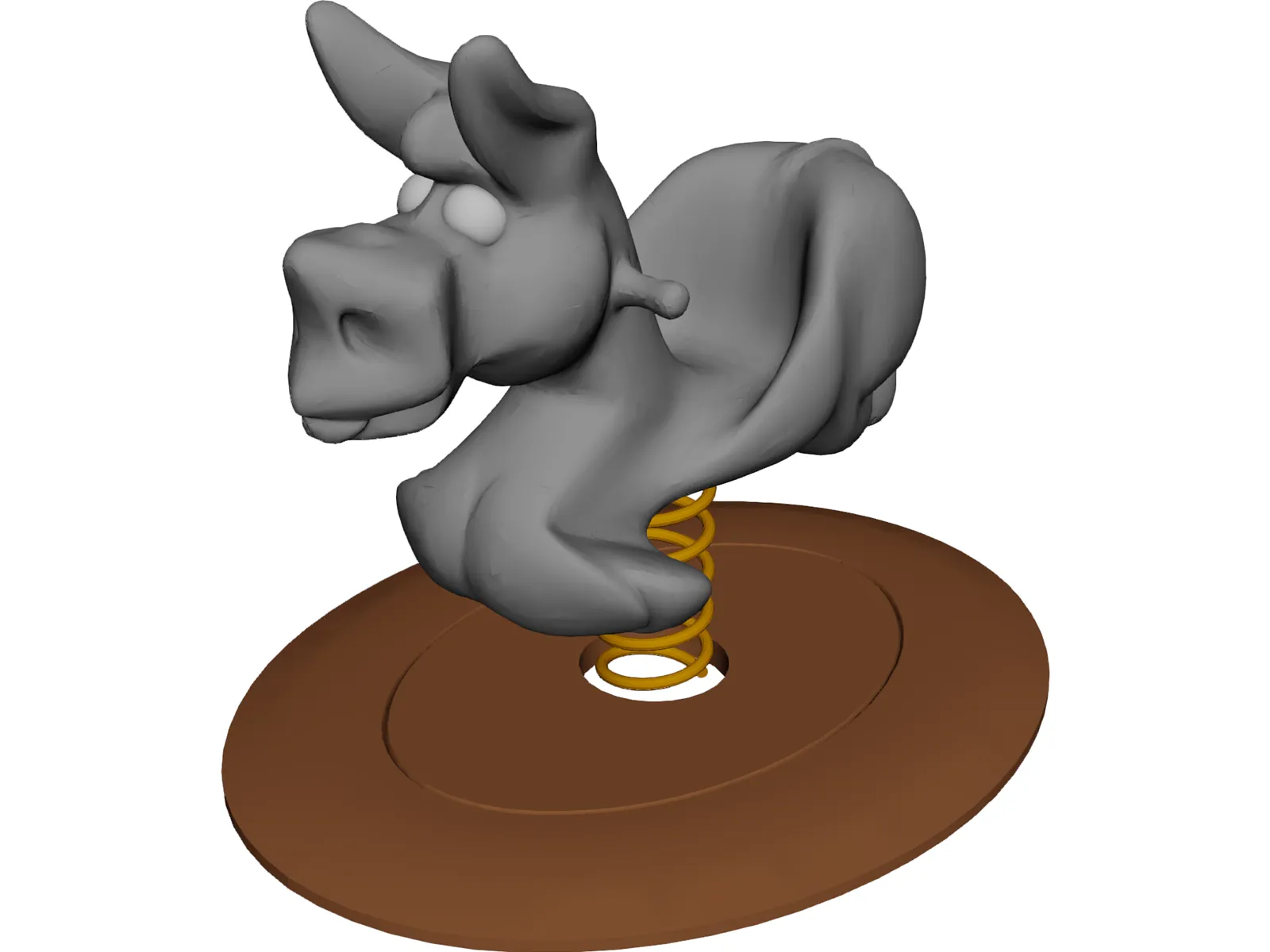 Children Playground Toy 3D Model main preview
