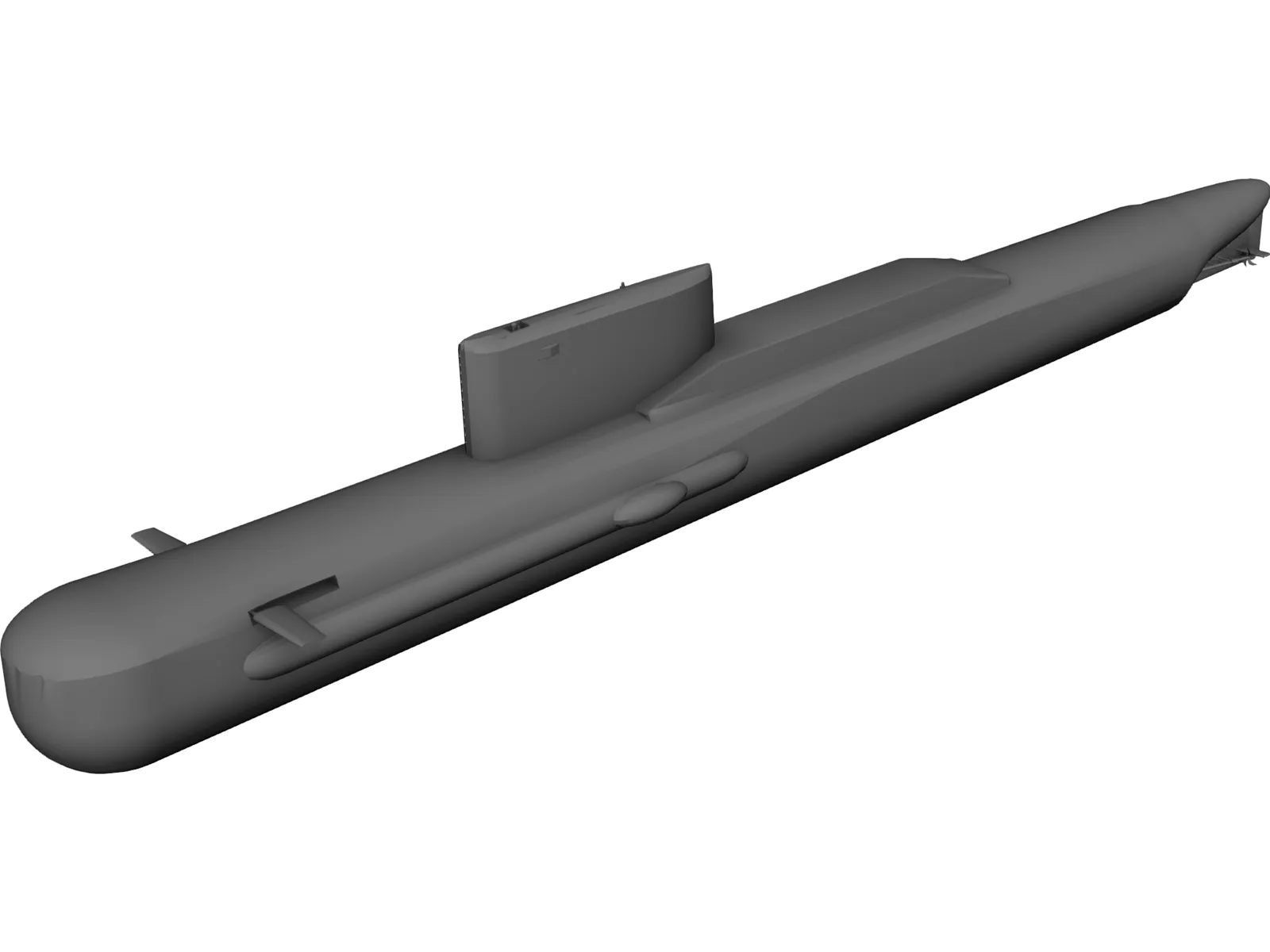 Sarov Class Submarine 3D Model main preview