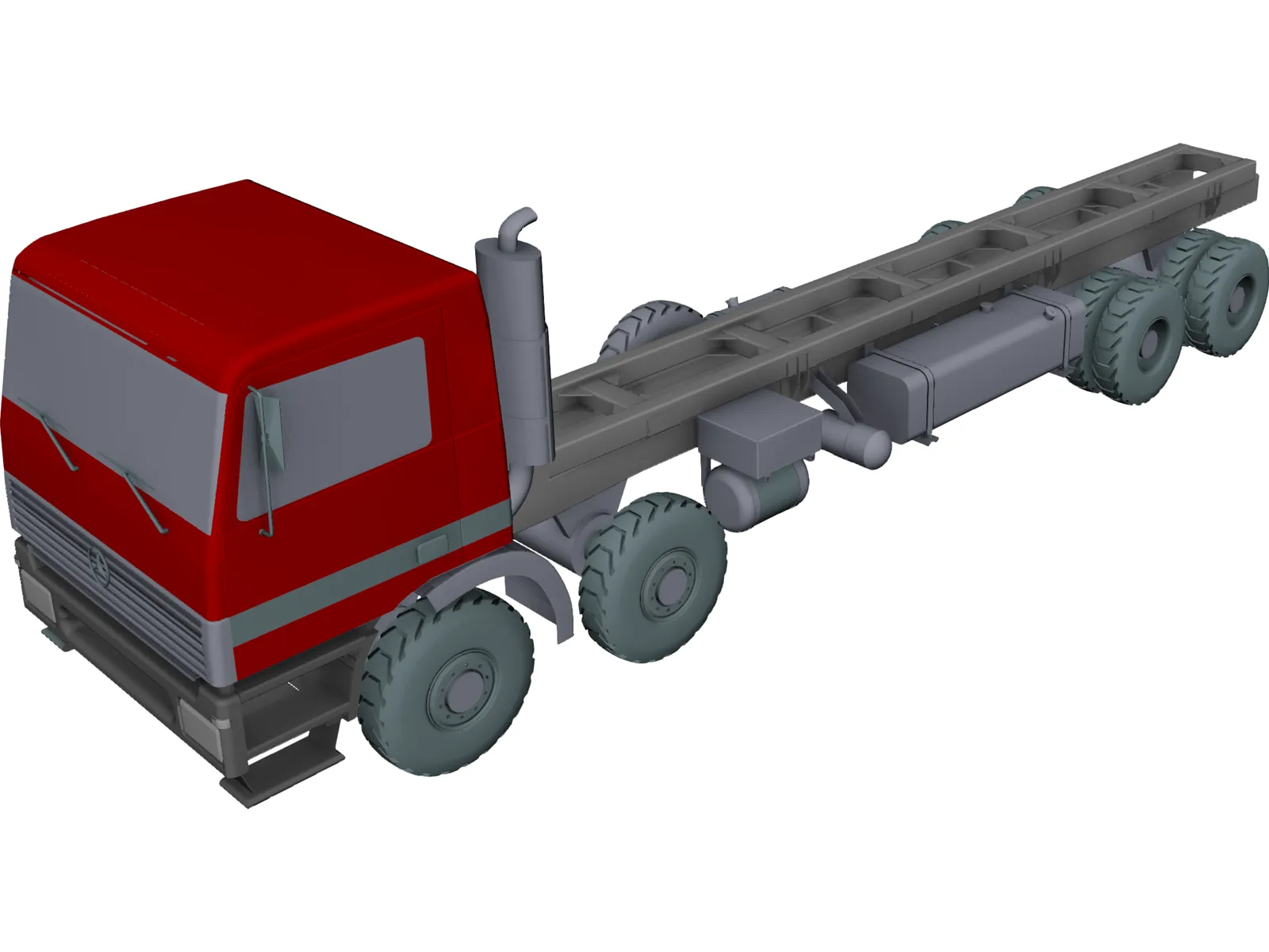 Mercedes-Benz 4150 3D Model main preview