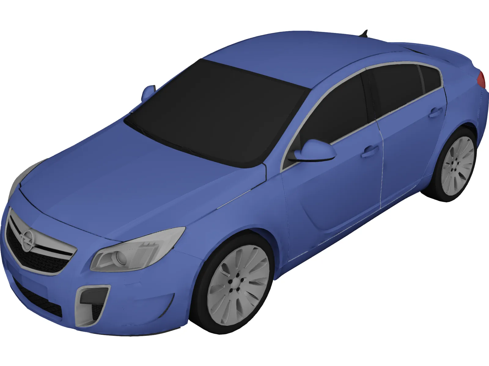 Opel Insignia (2009) 3D Model main preview