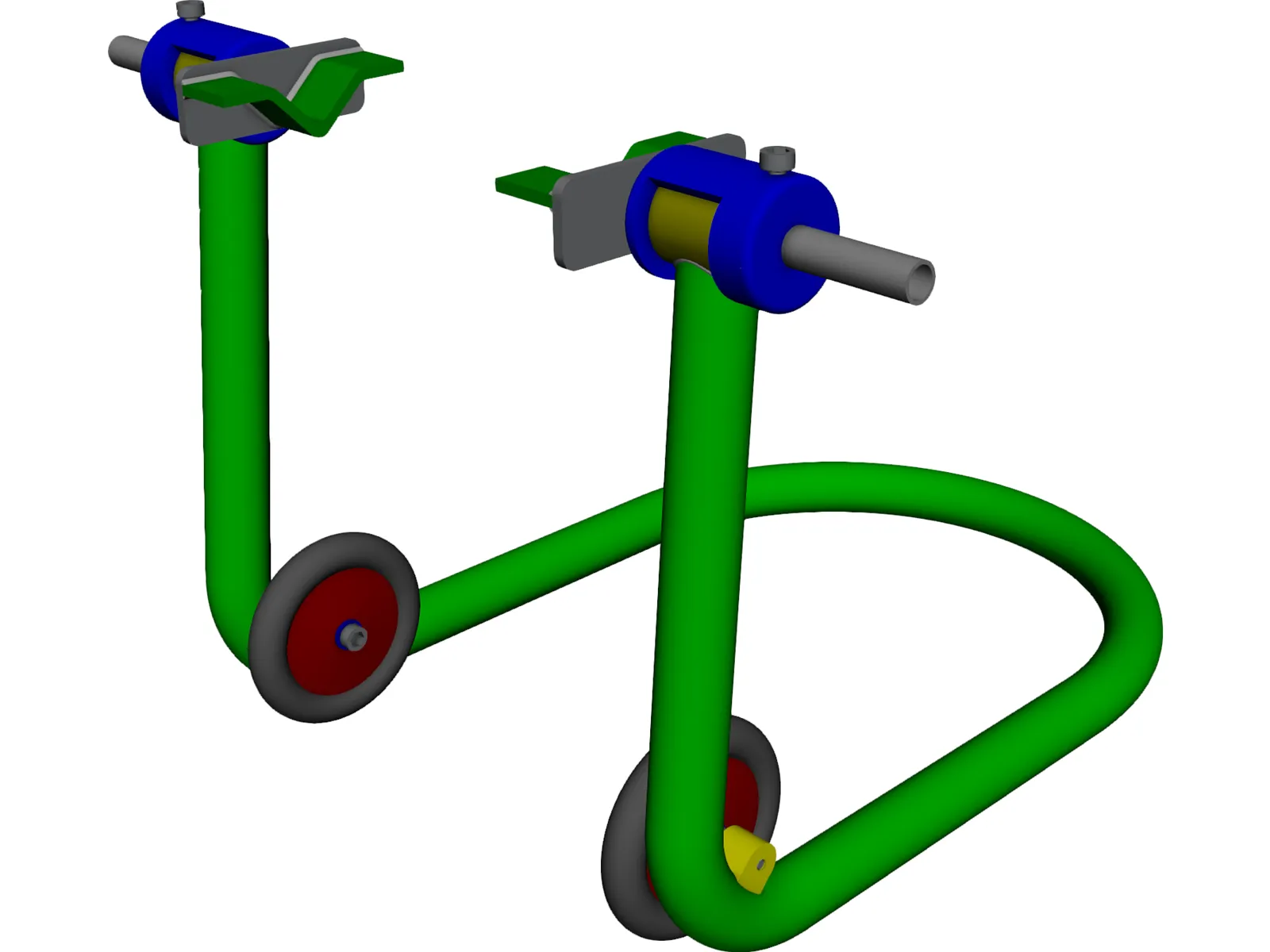 Motorcycle Jack 3D Model main preview