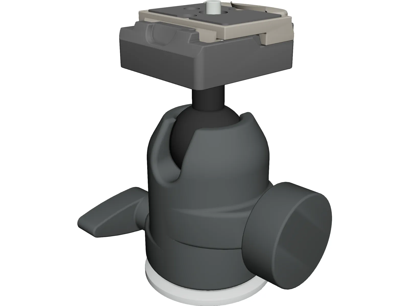 Manfrotto 488RC2 Ball Head 3D Model main preview