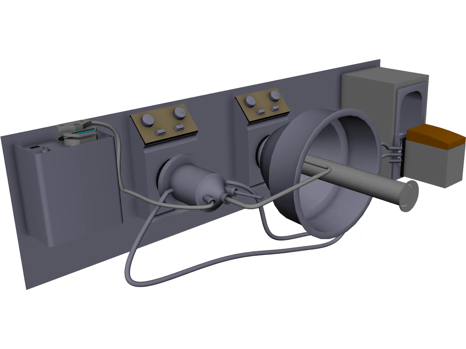 Hydrogen Reactor 3D Model main preview