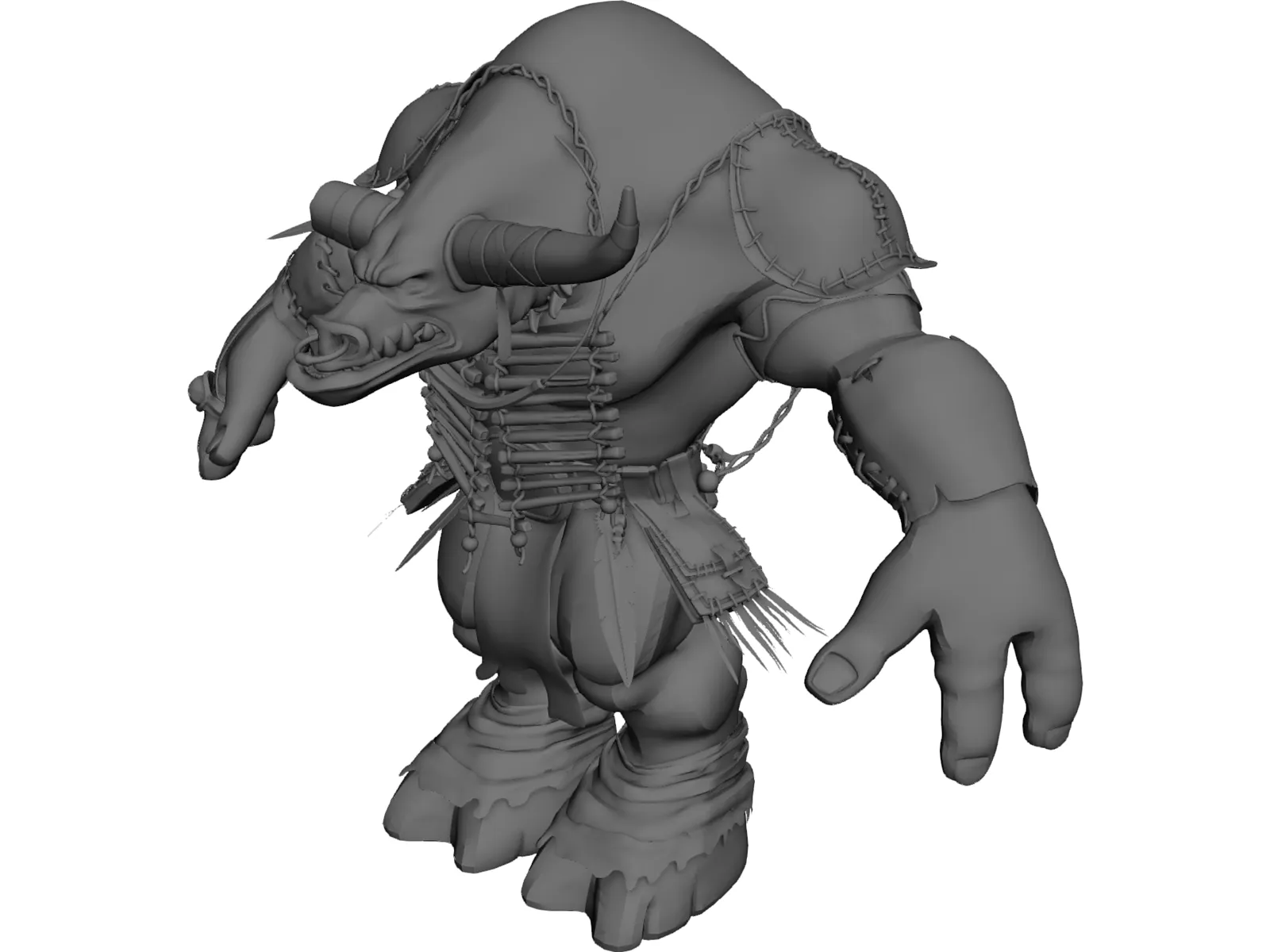 Tauran 3D Model main preview