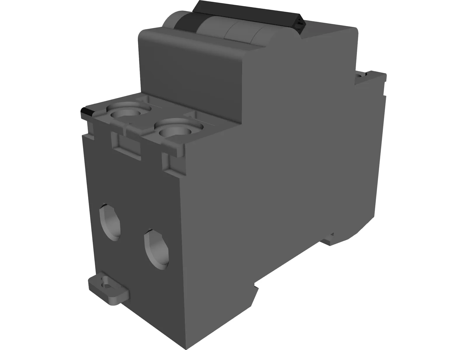 Merlin Gerin C40-2P 24341 3D Model main preview