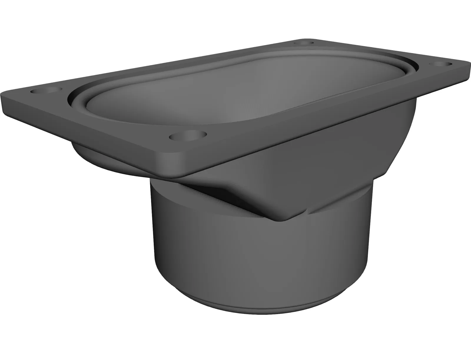 Speaker SW320 3D Model main preview