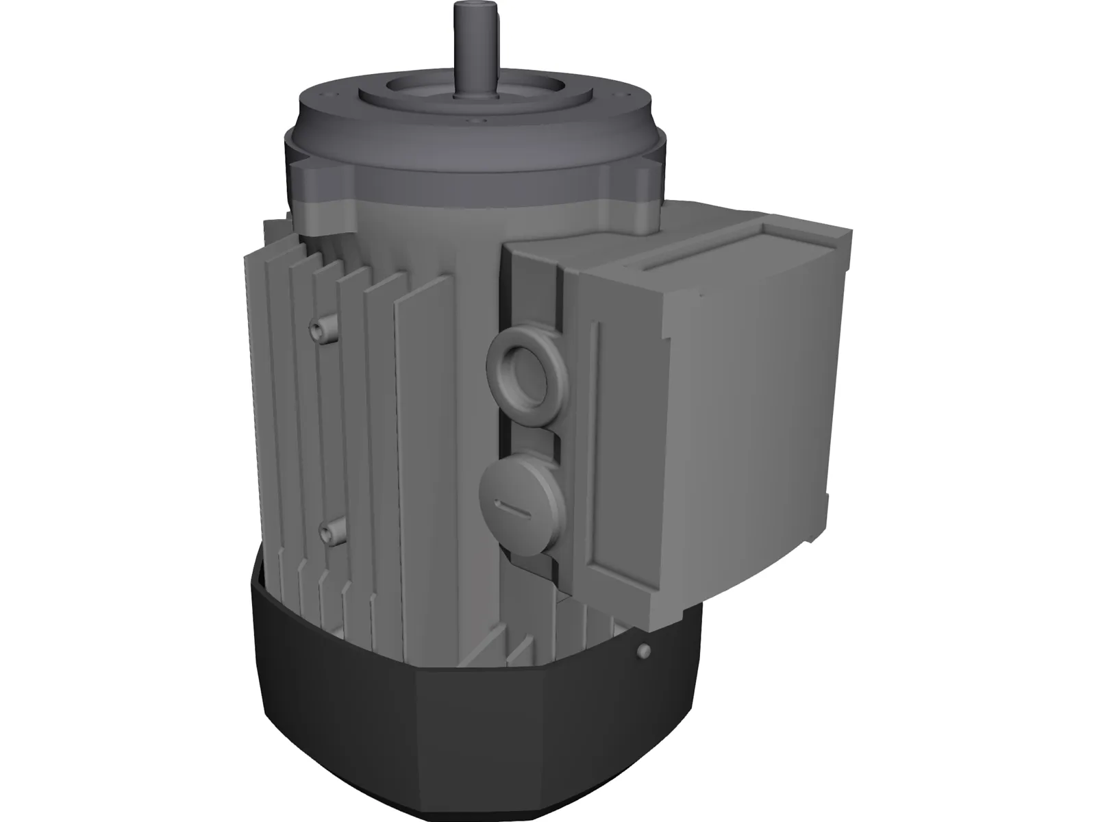 Motor GR63 0.12 0.25KW B14 3D Model main preview