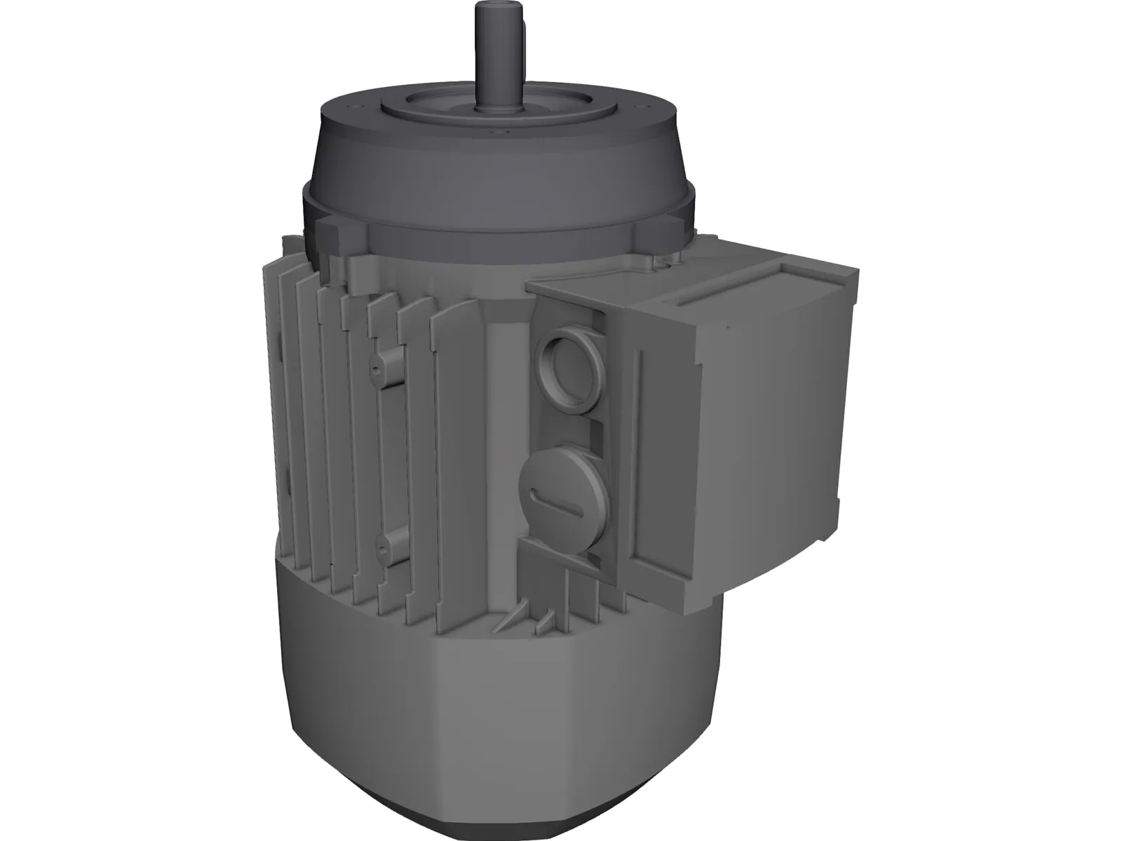 MOTOR GR71 0.33 0.5CV B14 3D Model main preview