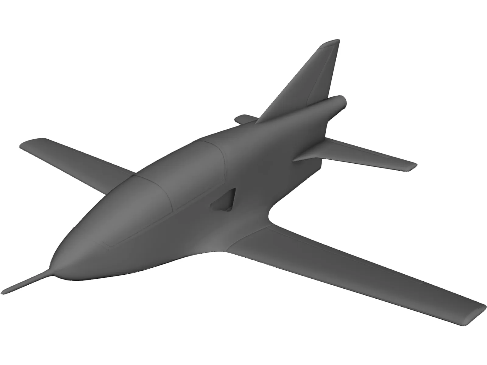 Bede BD-5J Micro Jet 3D Model main preview